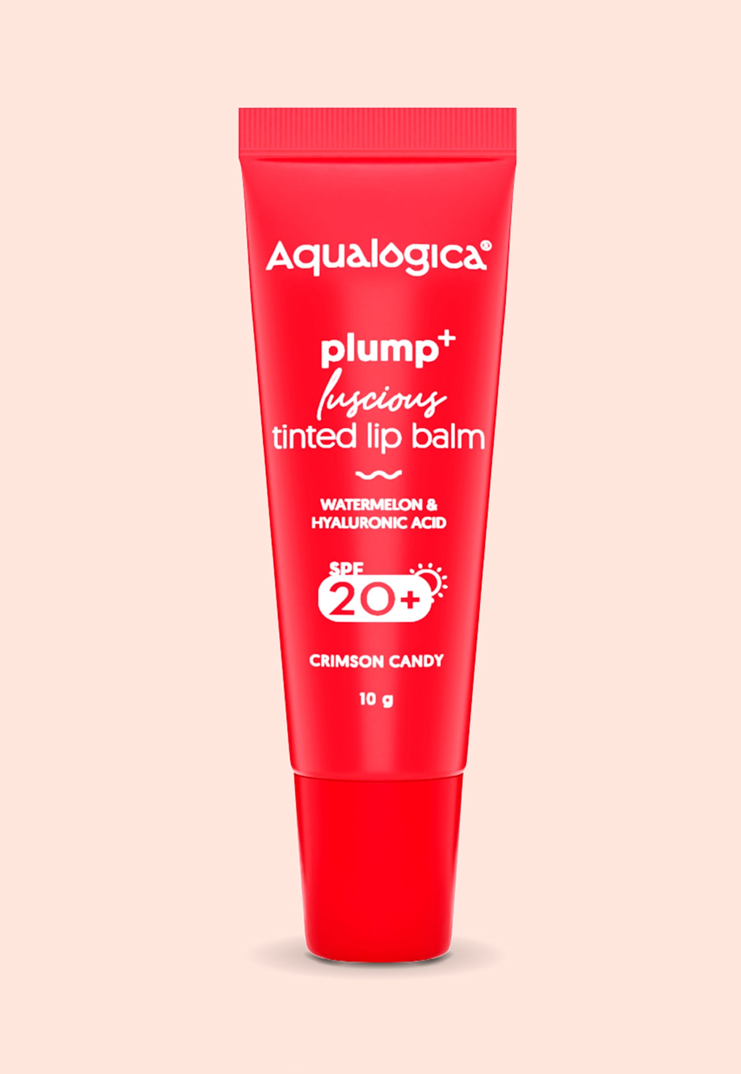 AQUALOGICA Plump+ Luscious Tinted Lip Balm - Crimson Candy - 10g-image-14
