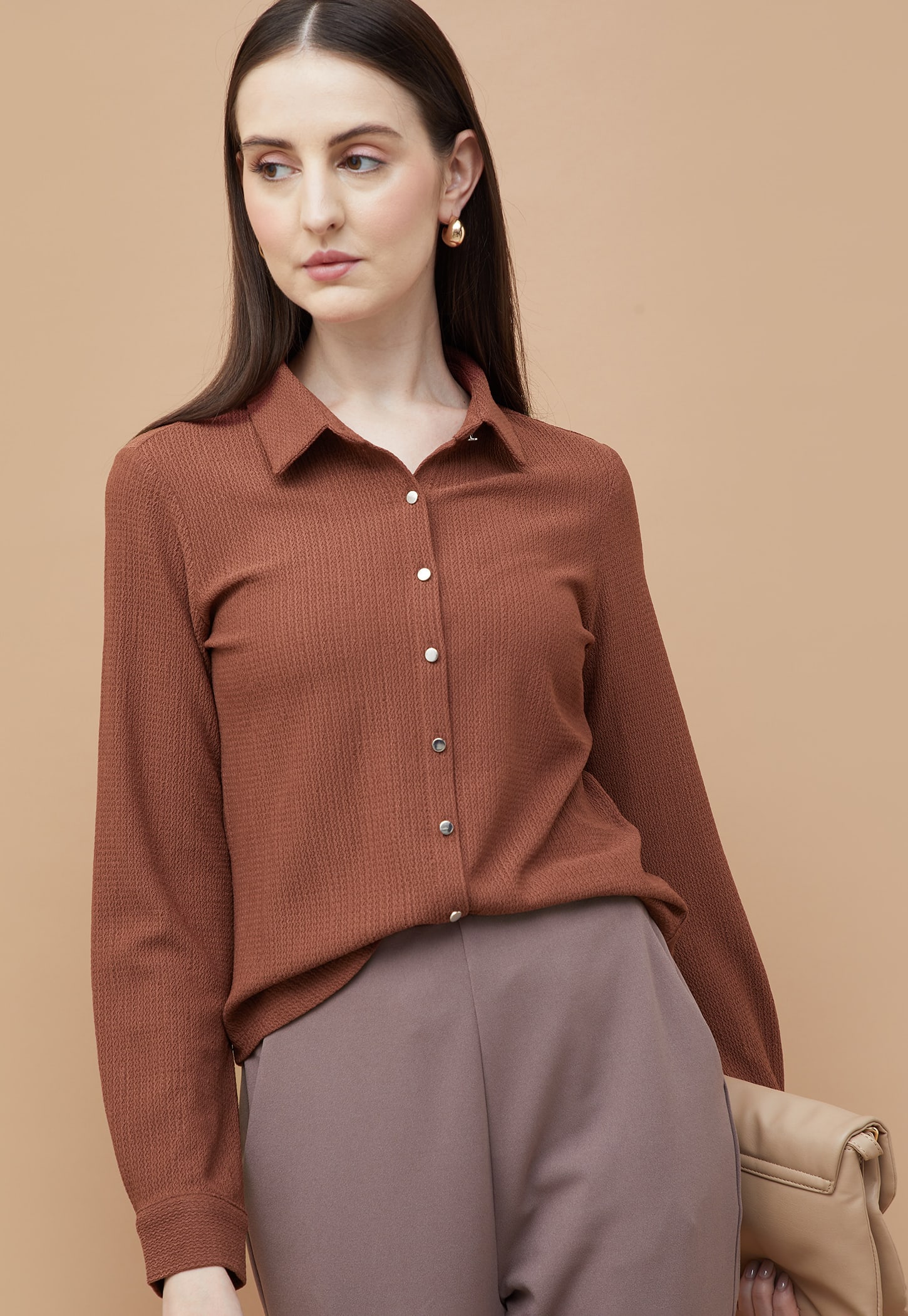 CODE Textured Shirt-picture-37