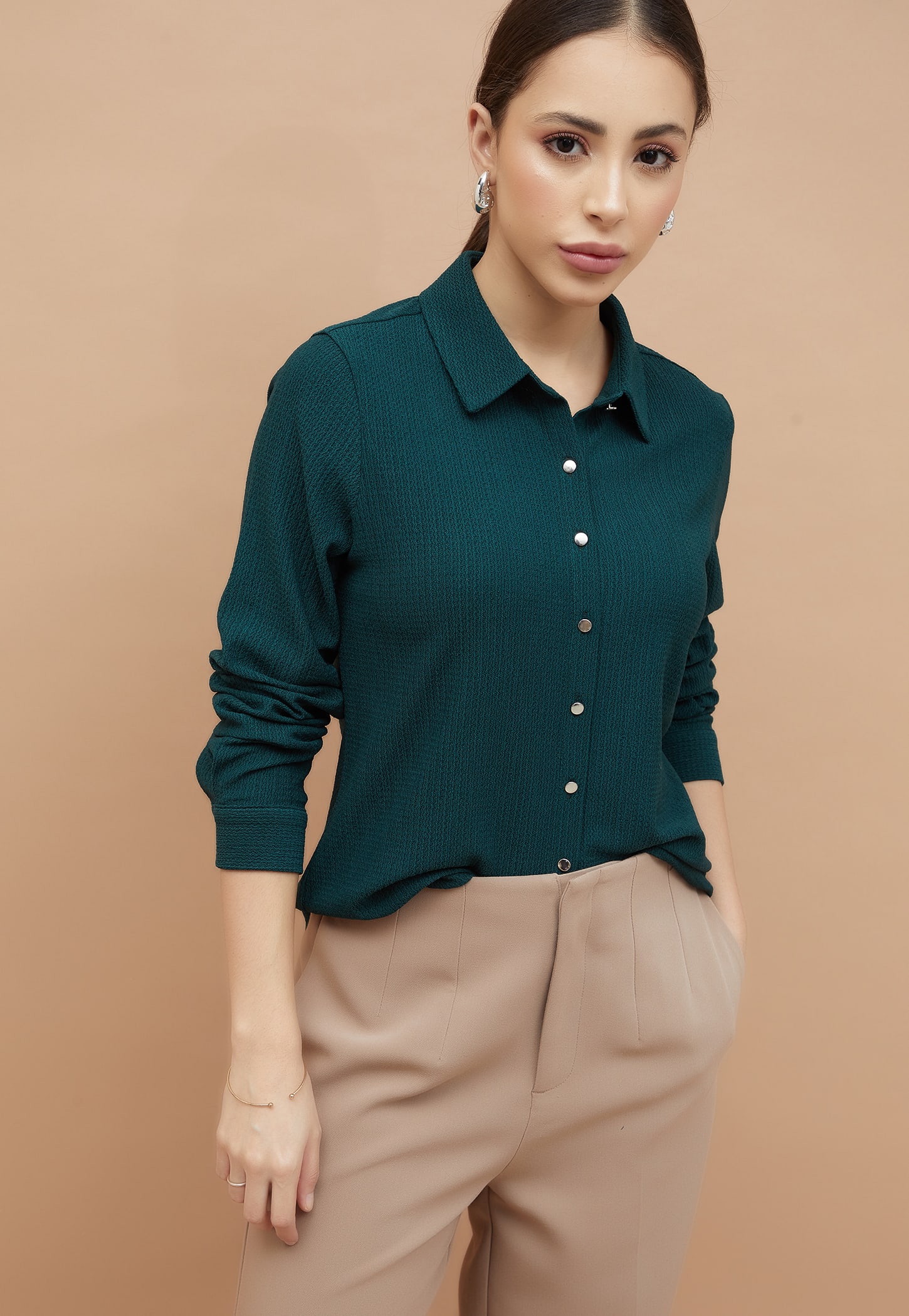 CODE Textured Shirt-picture-41