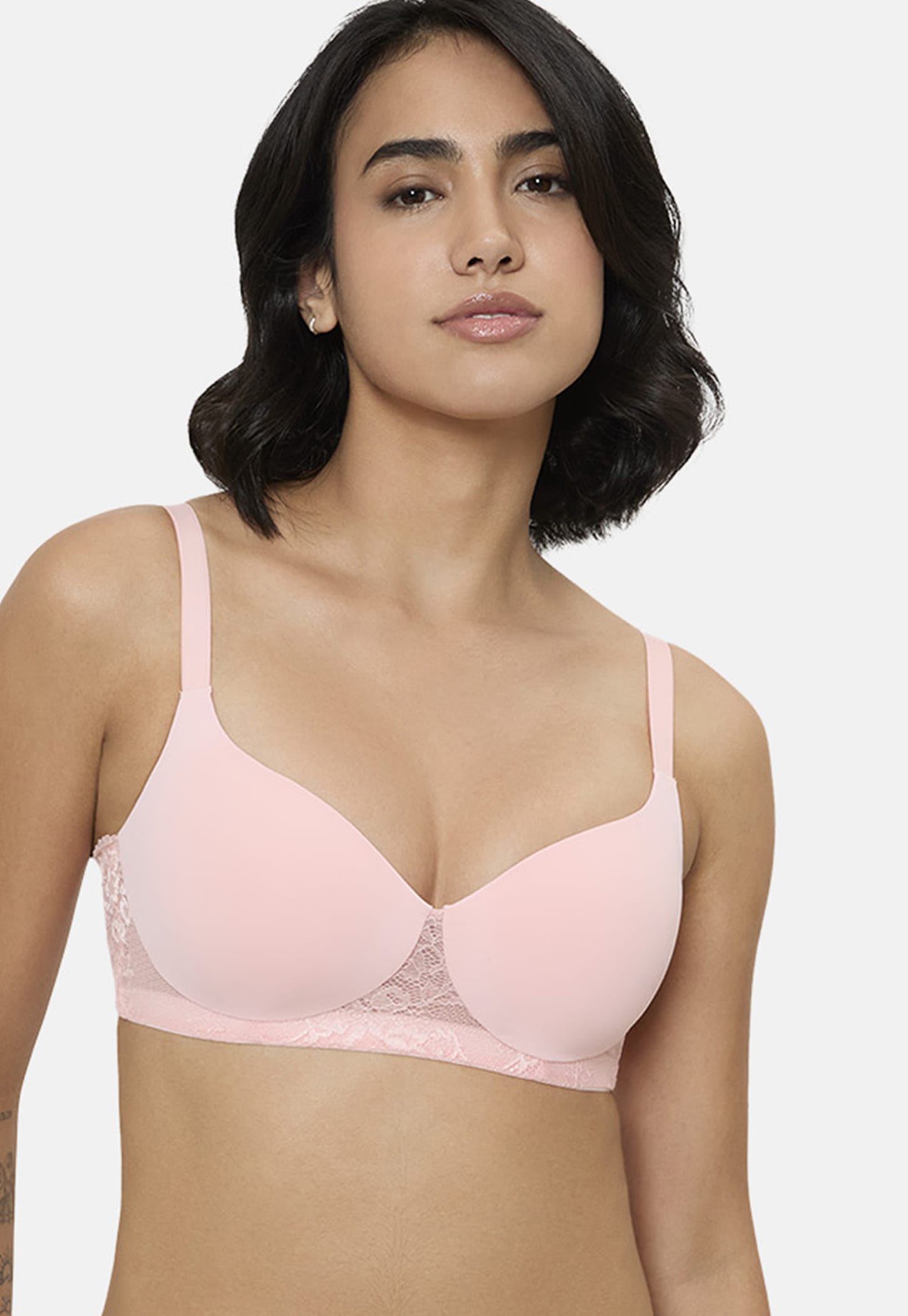TRIUMPH Lace Padded Non-Wired Bra-picture-21