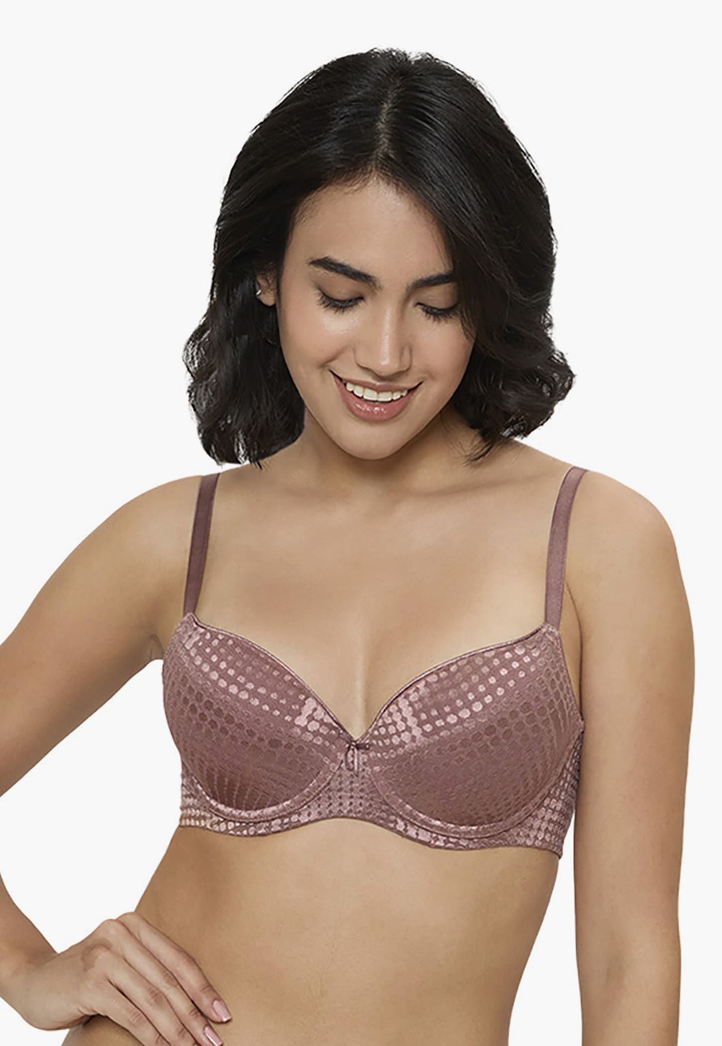 TRIUMPH Jacquard Shine Spotlight Padded Wired Bra-picture-33
