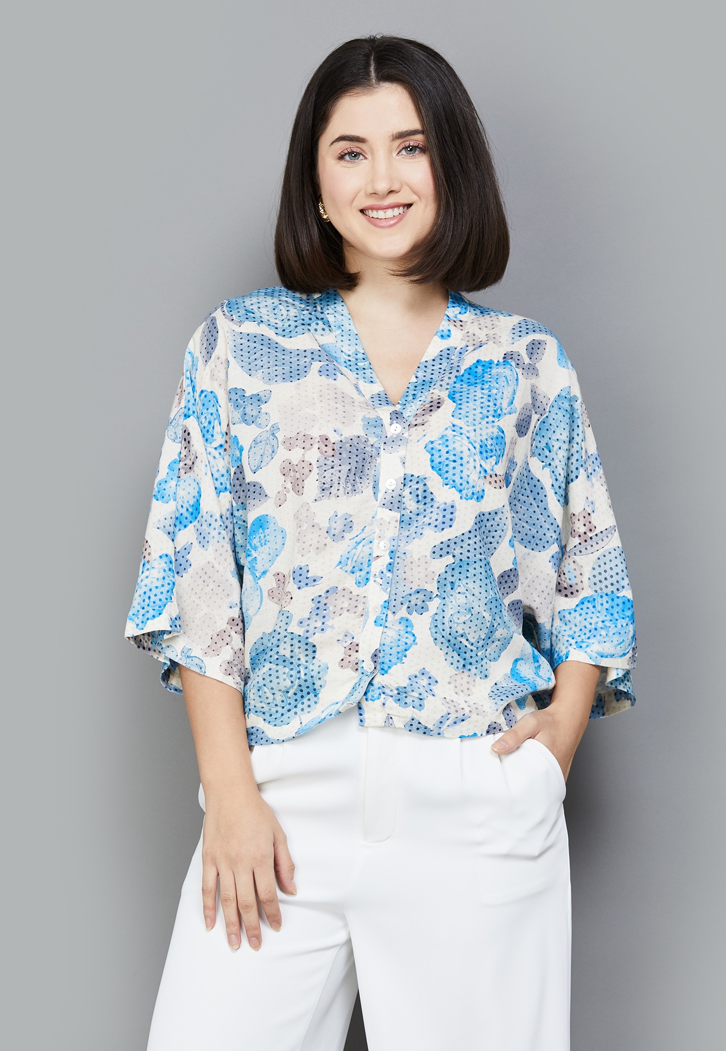 AND Floral Print Top-picture-34
