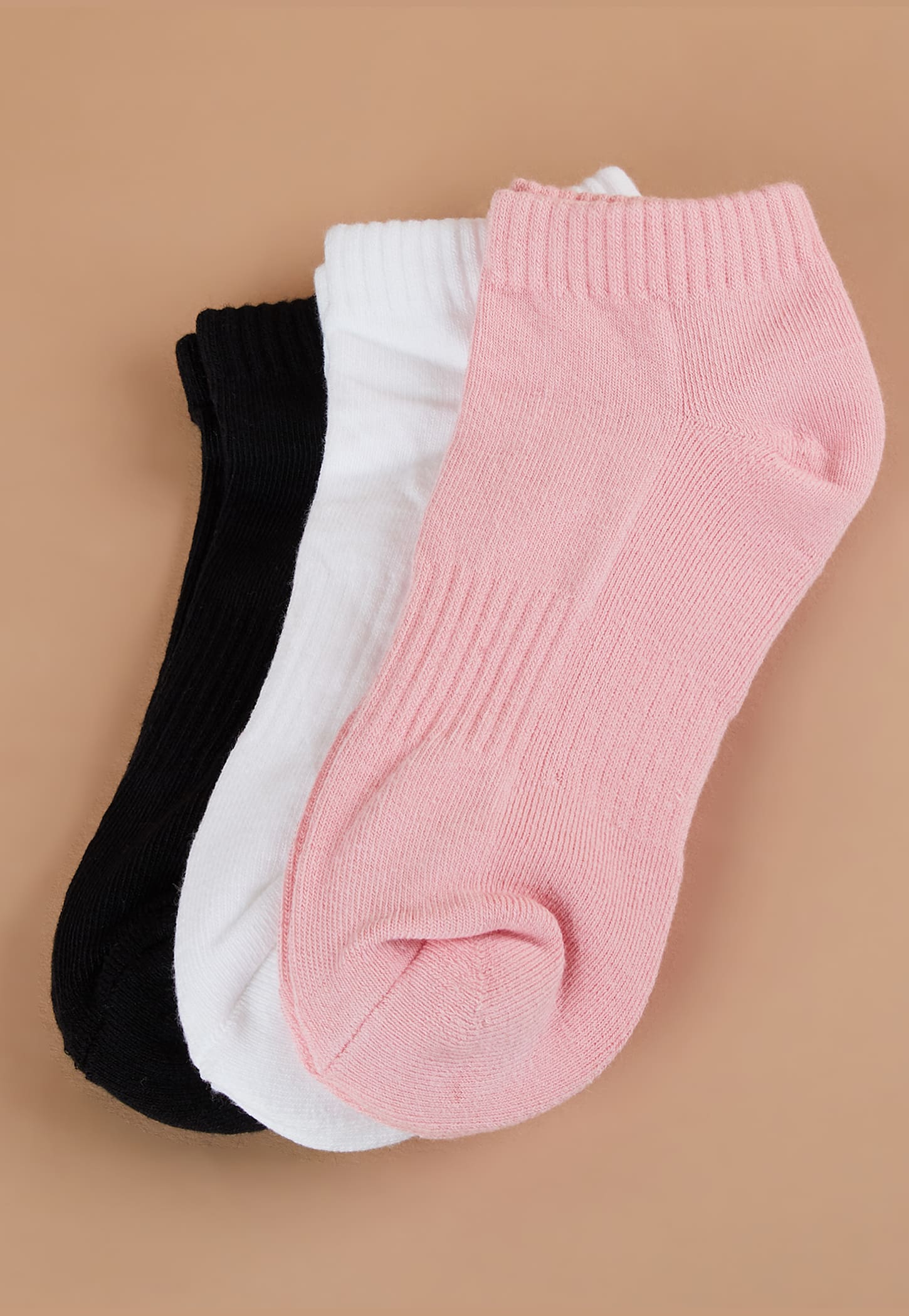 GINGER Assorted Ankle Length Socks - Pack of 3-picture-11