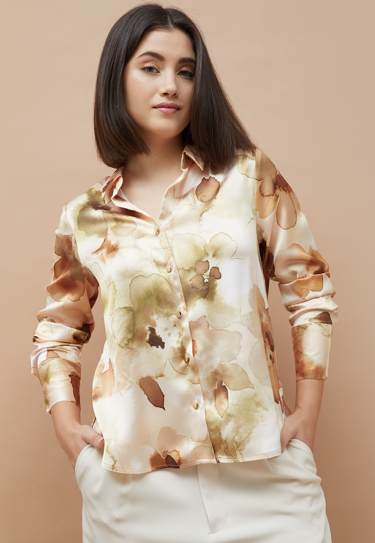 CODE Floral Print Shirt-picture-24