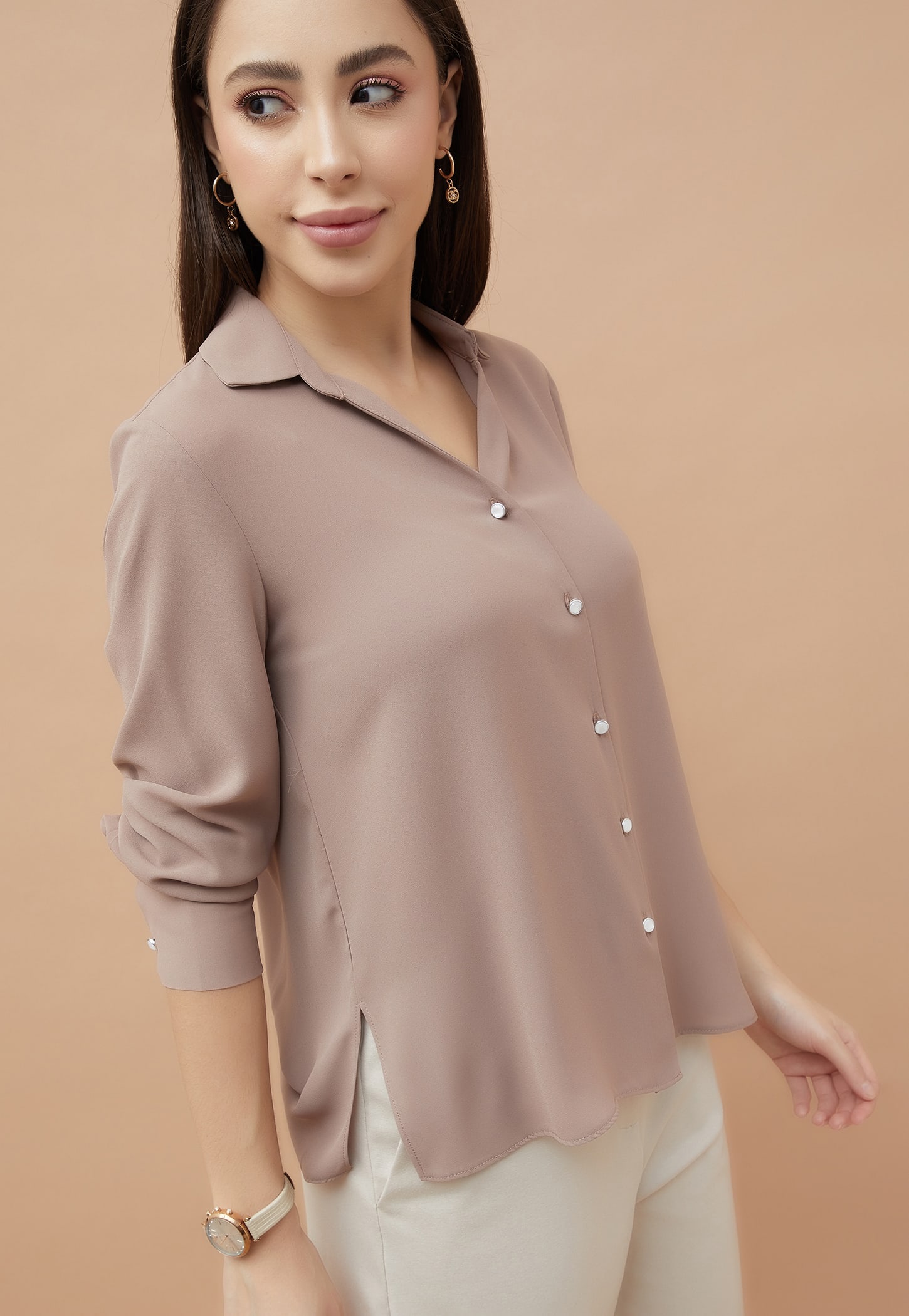 CODE Solid Regular Fit Shirt-image-21