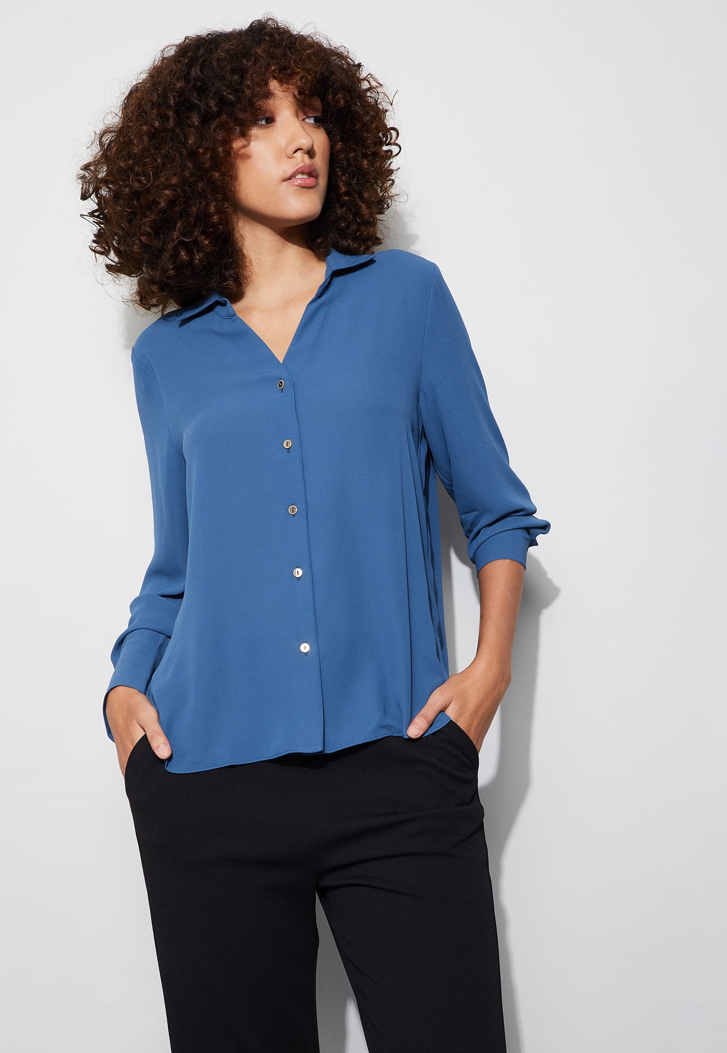 CODE Solid Regular Fit Shirt-image-22