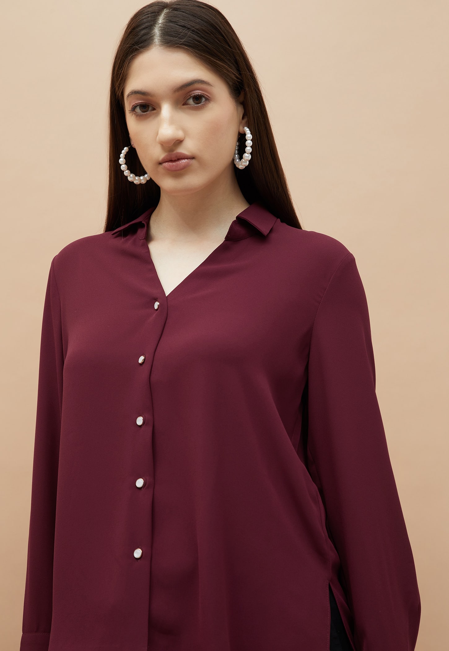 CODE Solid Regular Fit Shirt-image-25