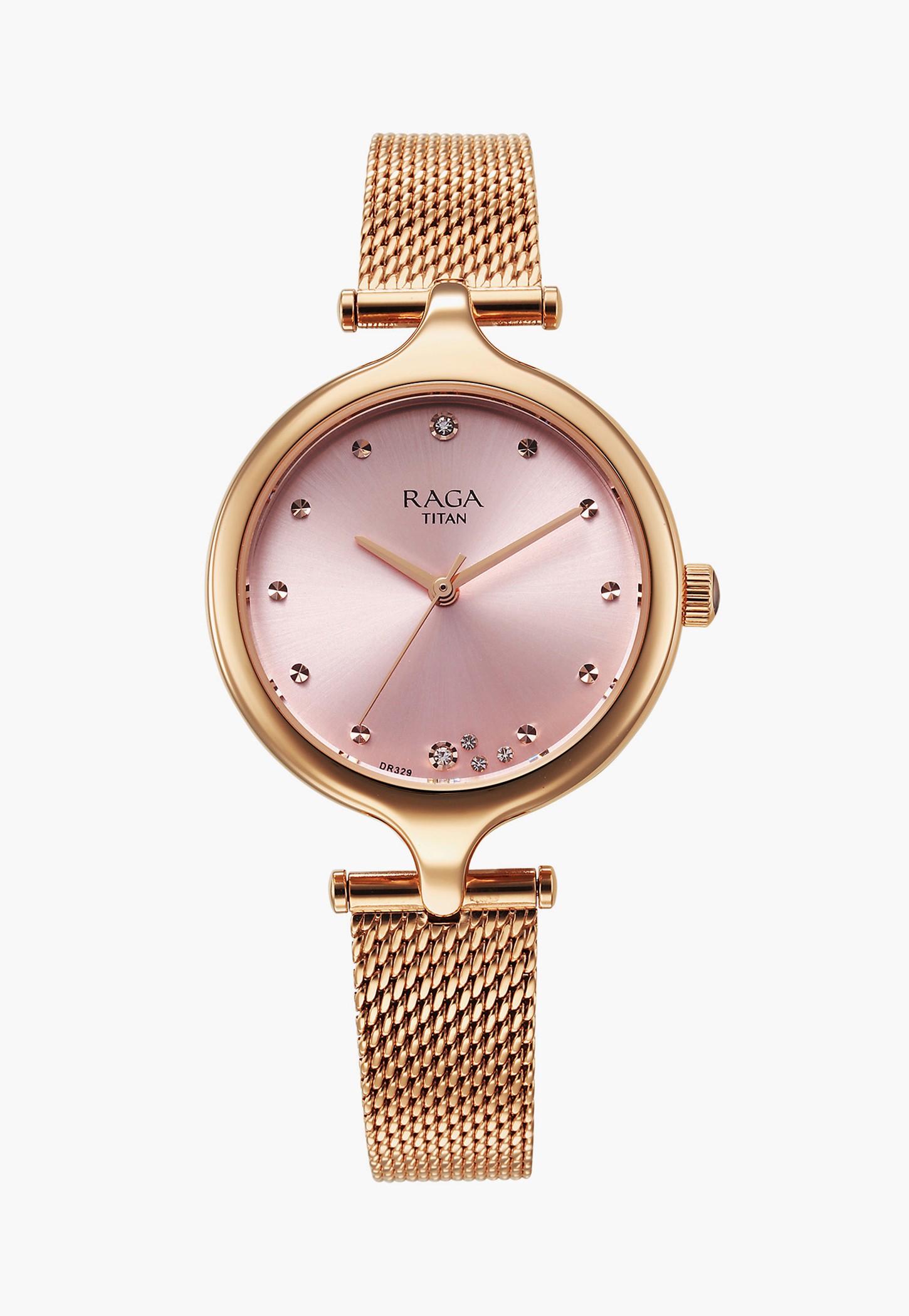 TITAN Raga Showstopper Embellished Analog Watch - NT95268WM01