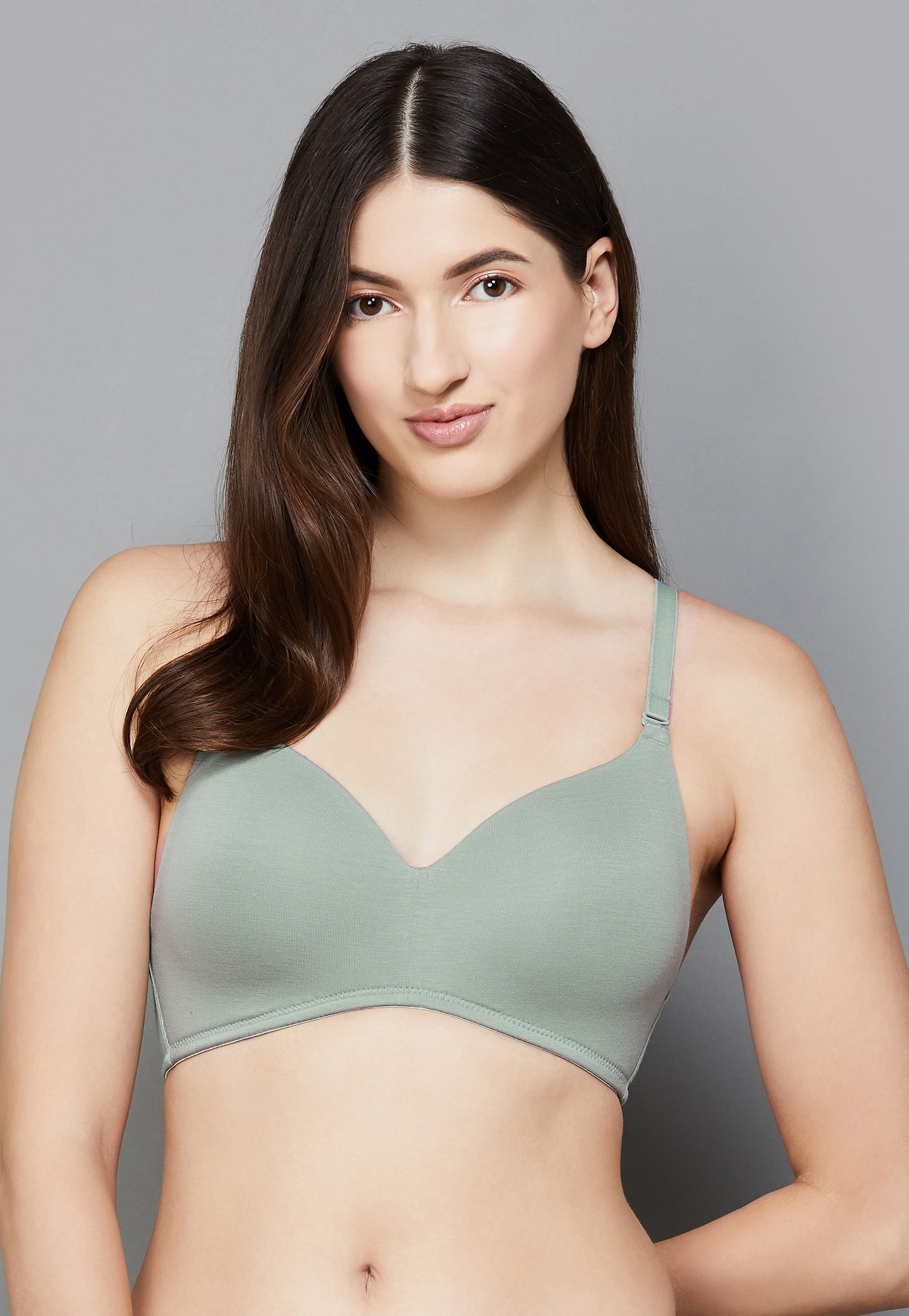 JOCKEY Solid Non-Padded Non-Wired T-shirt Bra-picture-31