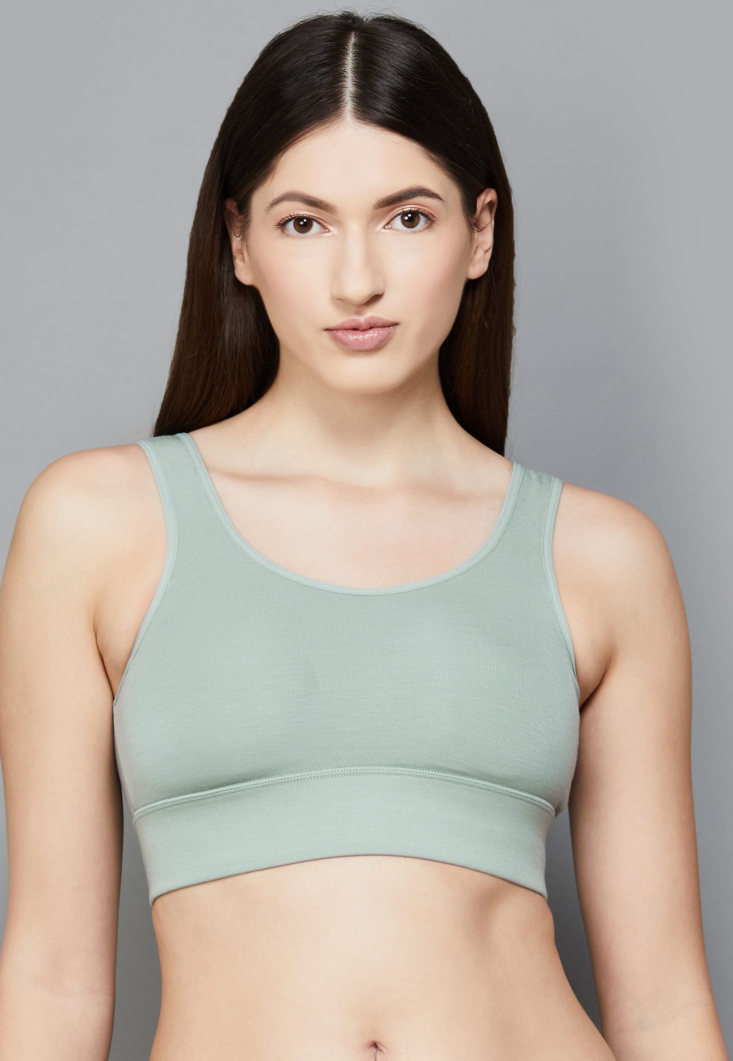 JOCKEY Solid Non Padded Non-Wired Sports Bra-picture-38