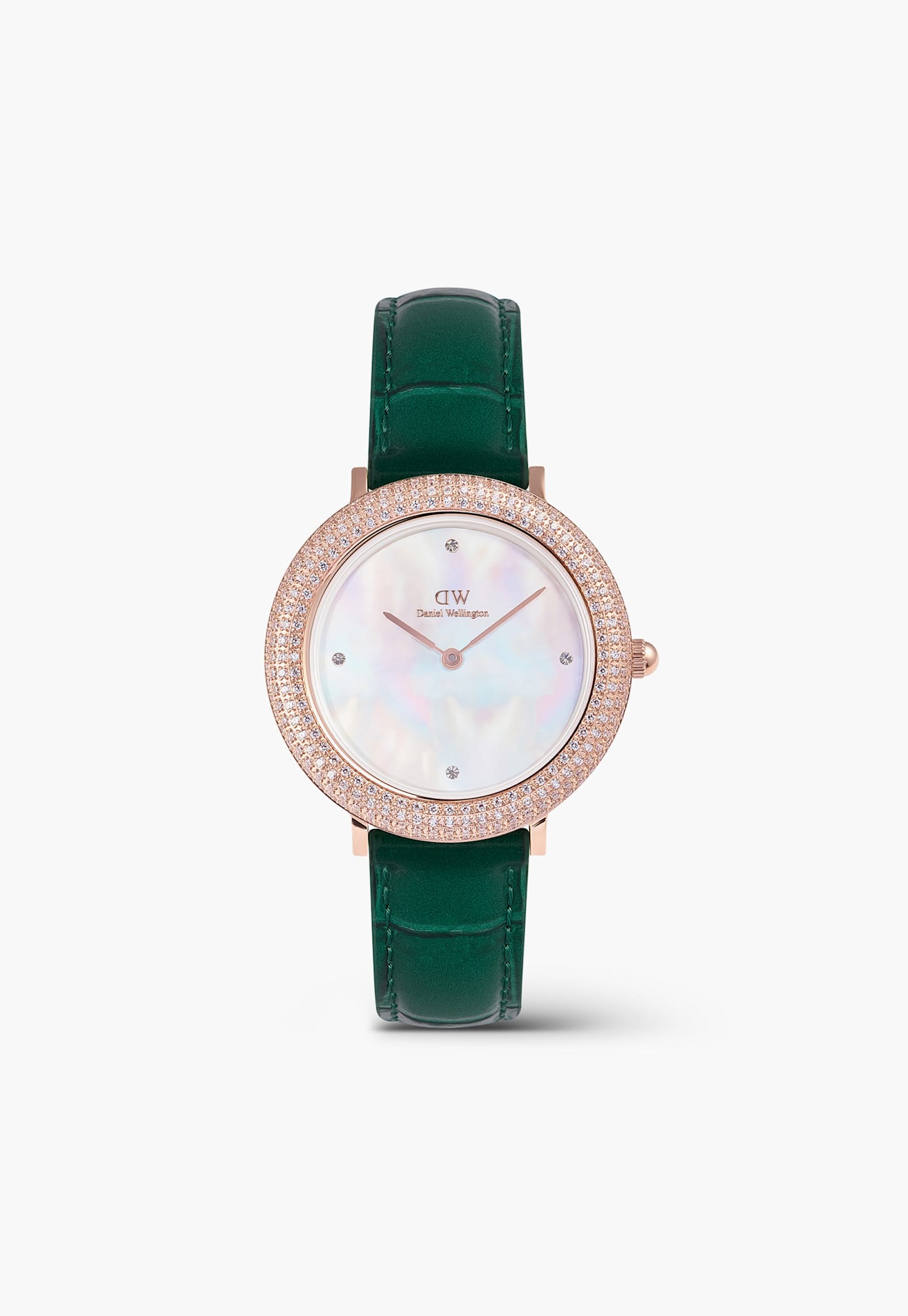 DANIEL WELLINGTON Crystalline Mother of Pearl Analog Watch - DW00100826K