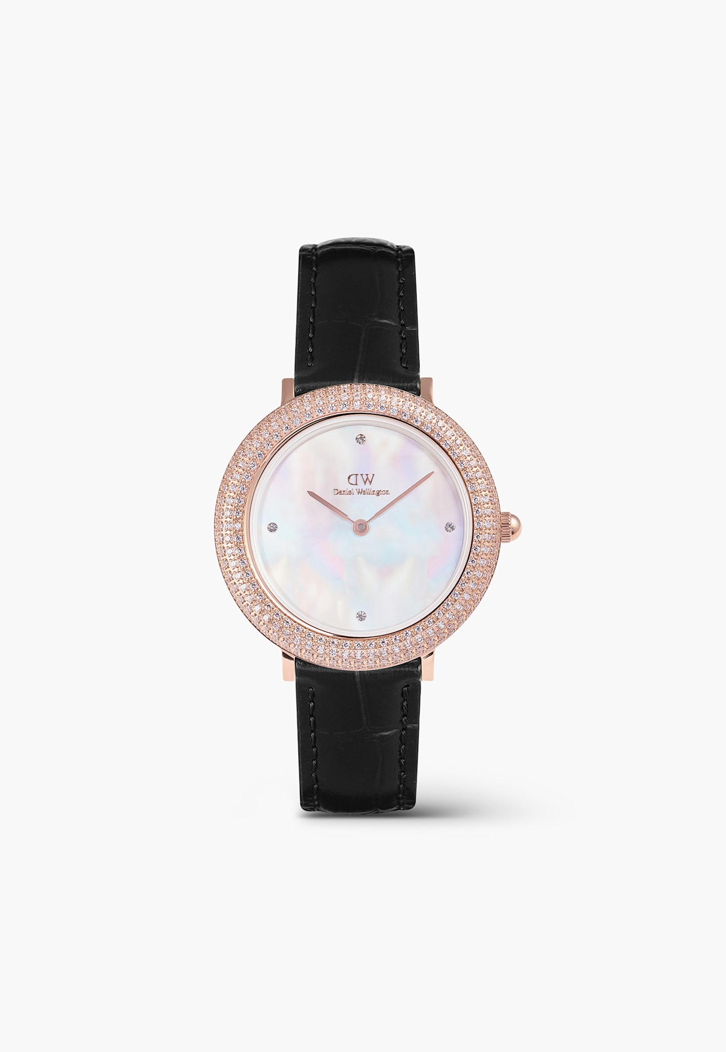 DANIEL WELLINGTON Crystalline Mother of Pearl Analog Watch - DW00100827K