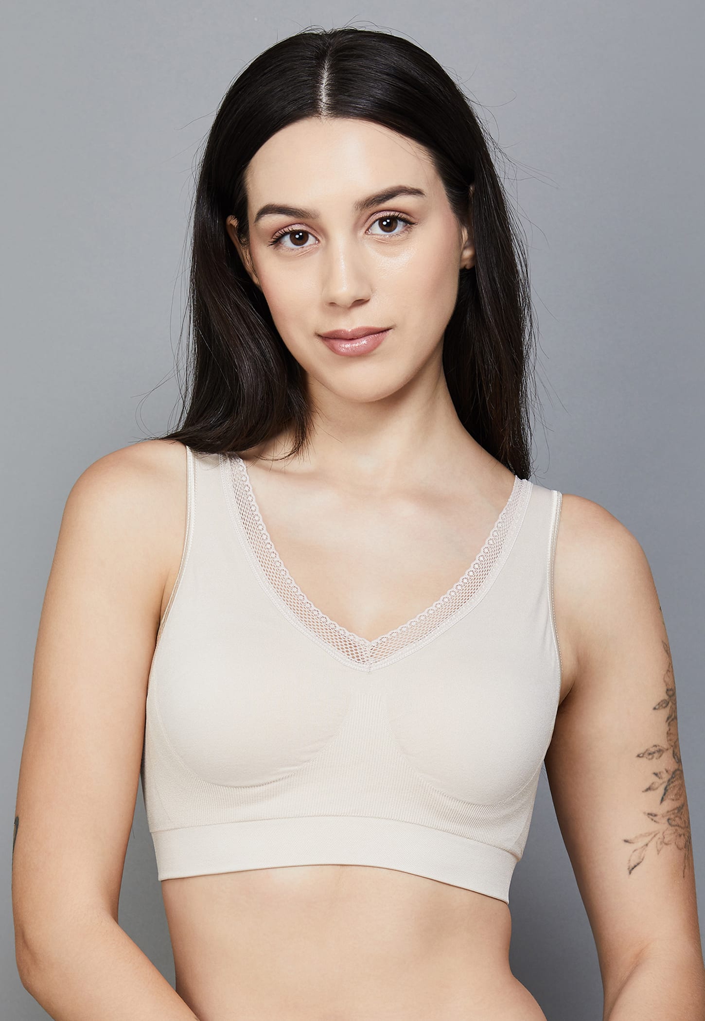 ENAMOR Solid Padded Non-Wired T-shirt Bra-picture-24