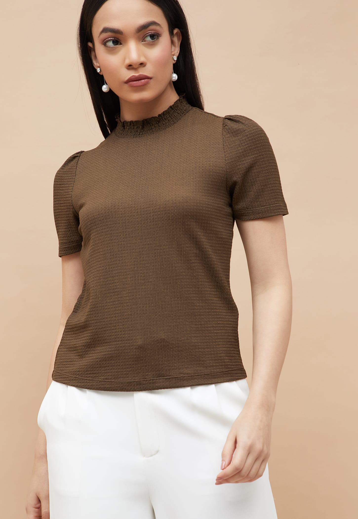CODE Textured Top-picture-29