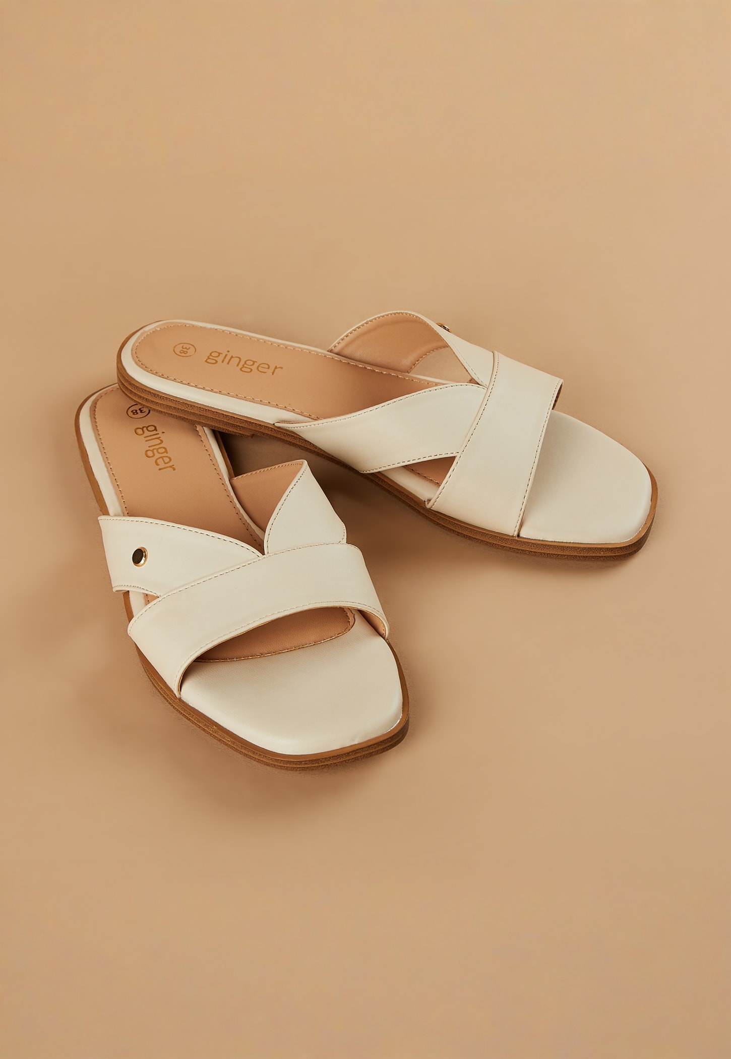 GINGER Studded Detail Flats-picture-30