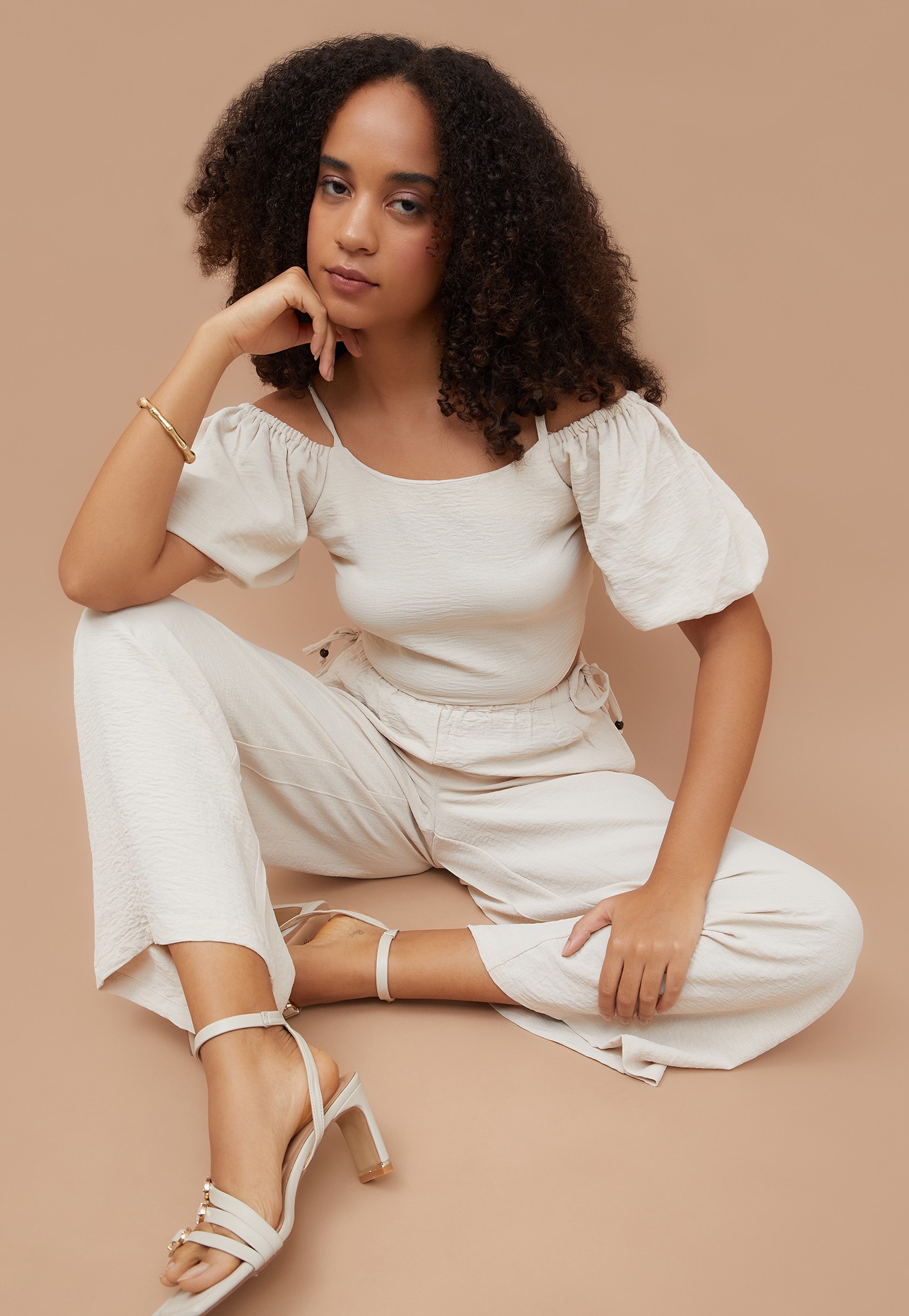 GINGER Cold Shoulder Crop Top-image-25