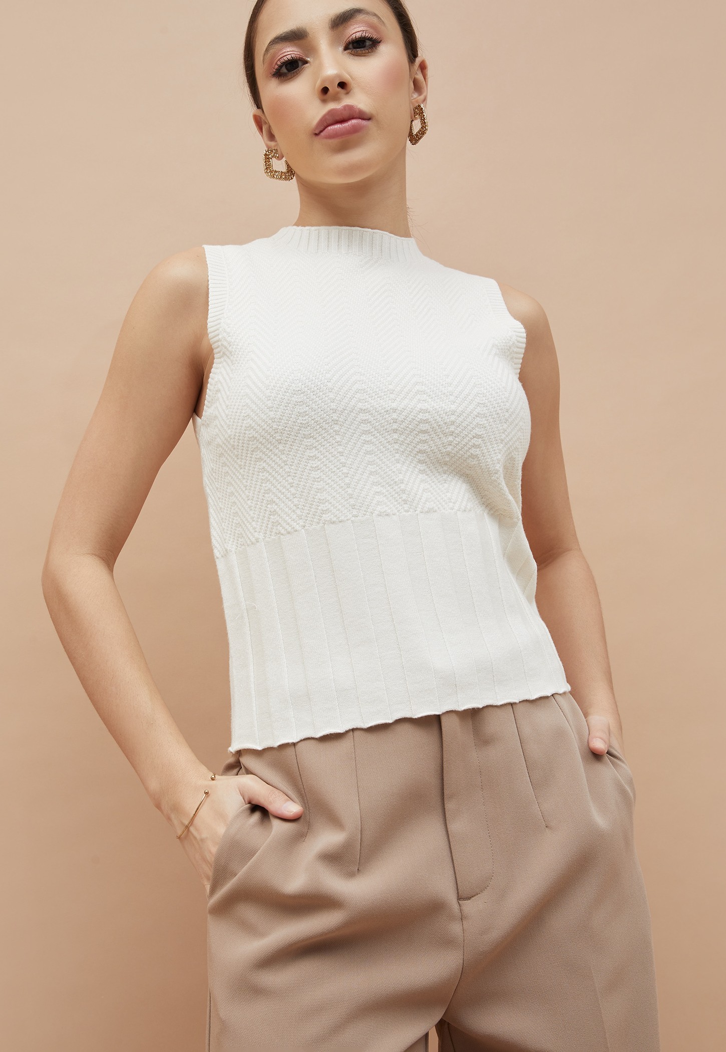 CODE CLASSIC Knit Top-picture-51