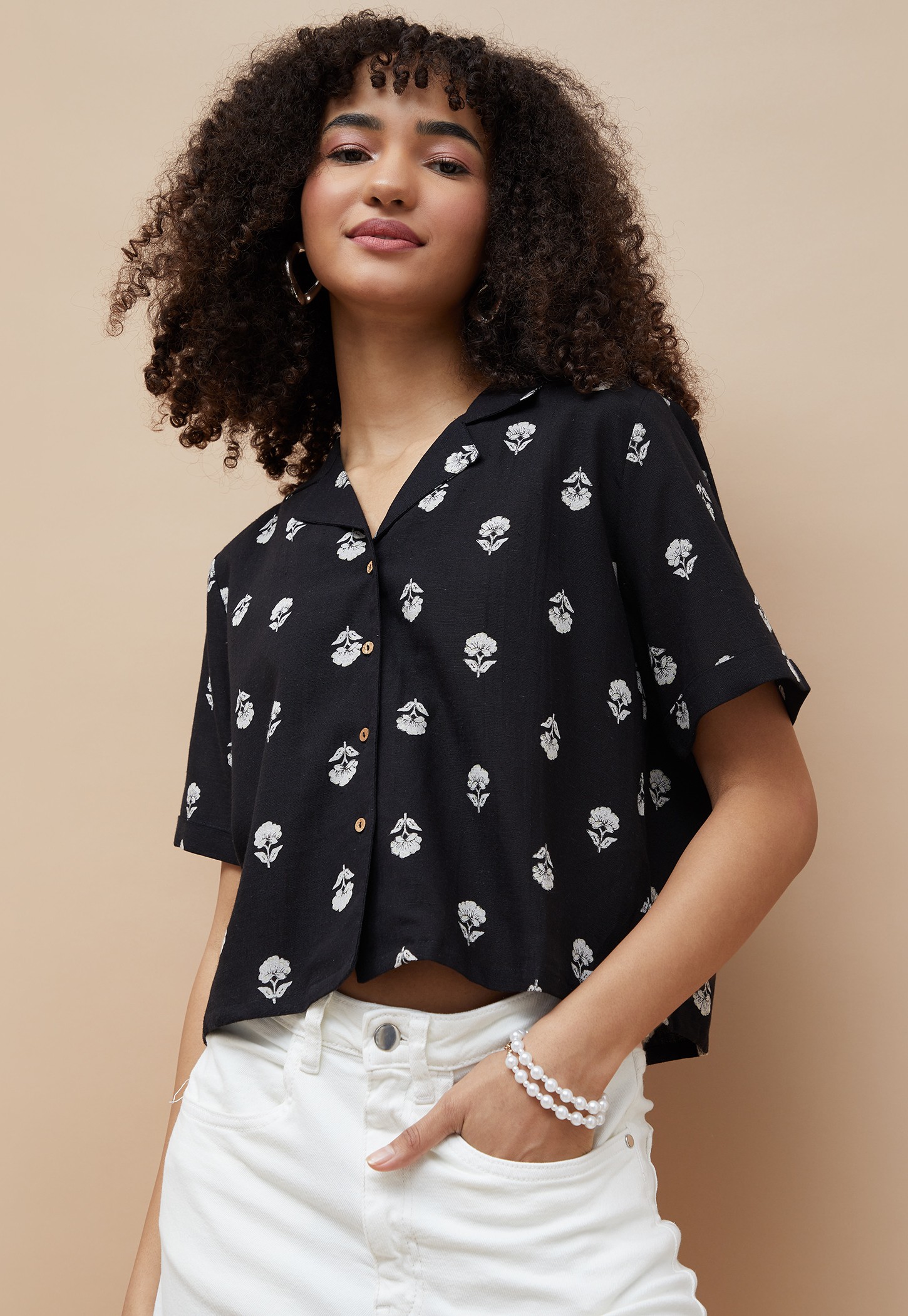 COLOUR ME Floral Print Shirt-picture-18