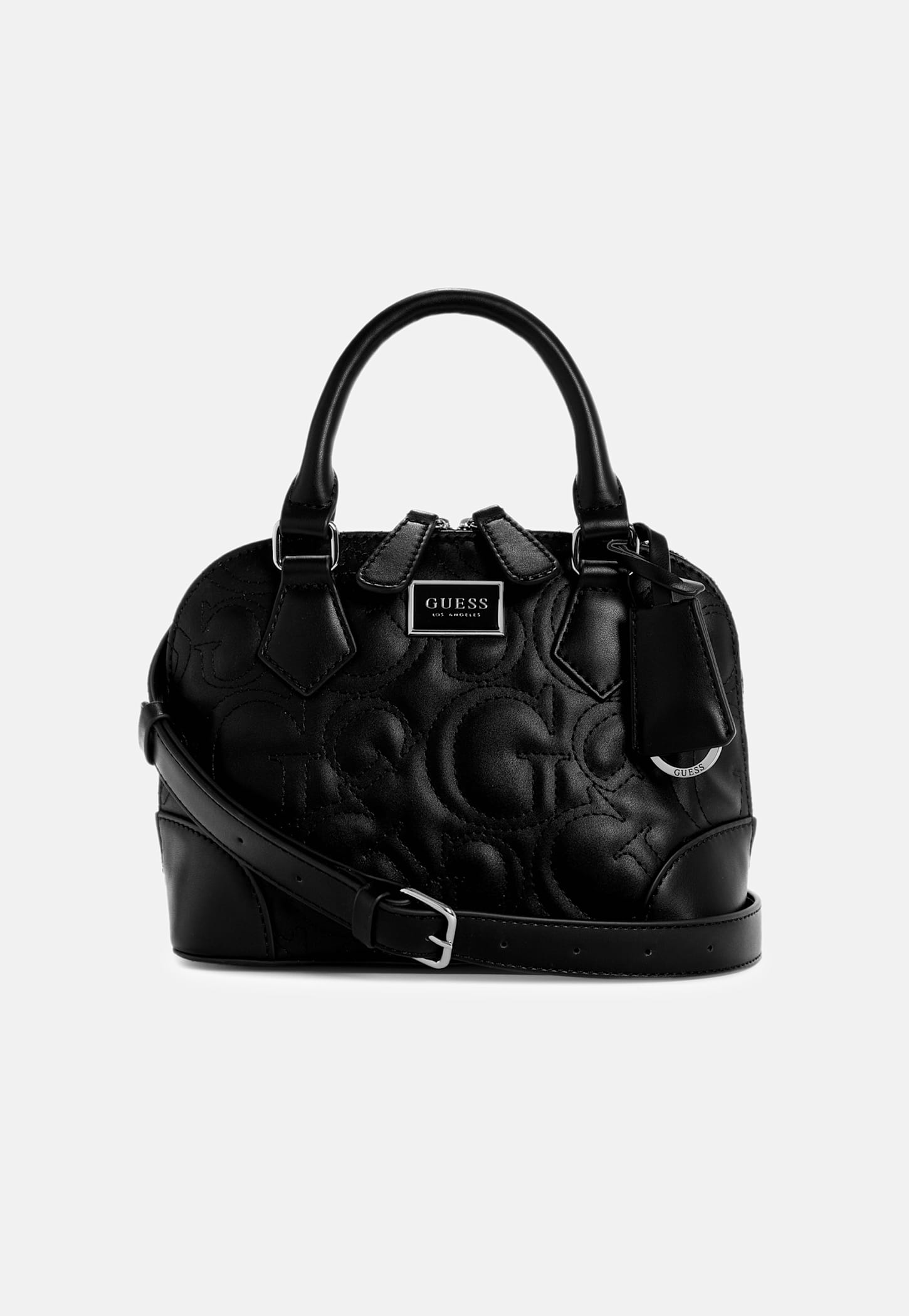 GUESS Quilted Handheld Bag-image-44