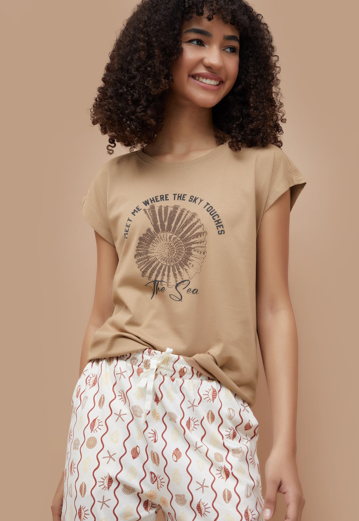 GINGER Graphic Print Lounge T-shirt-picture-27
