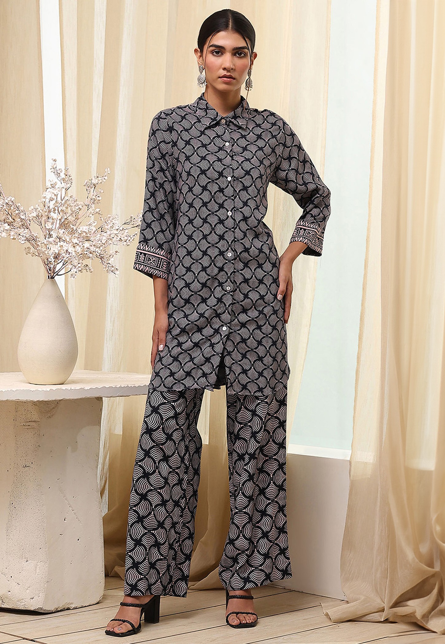 BIBA Printed Straight Kurti Set-picture-14