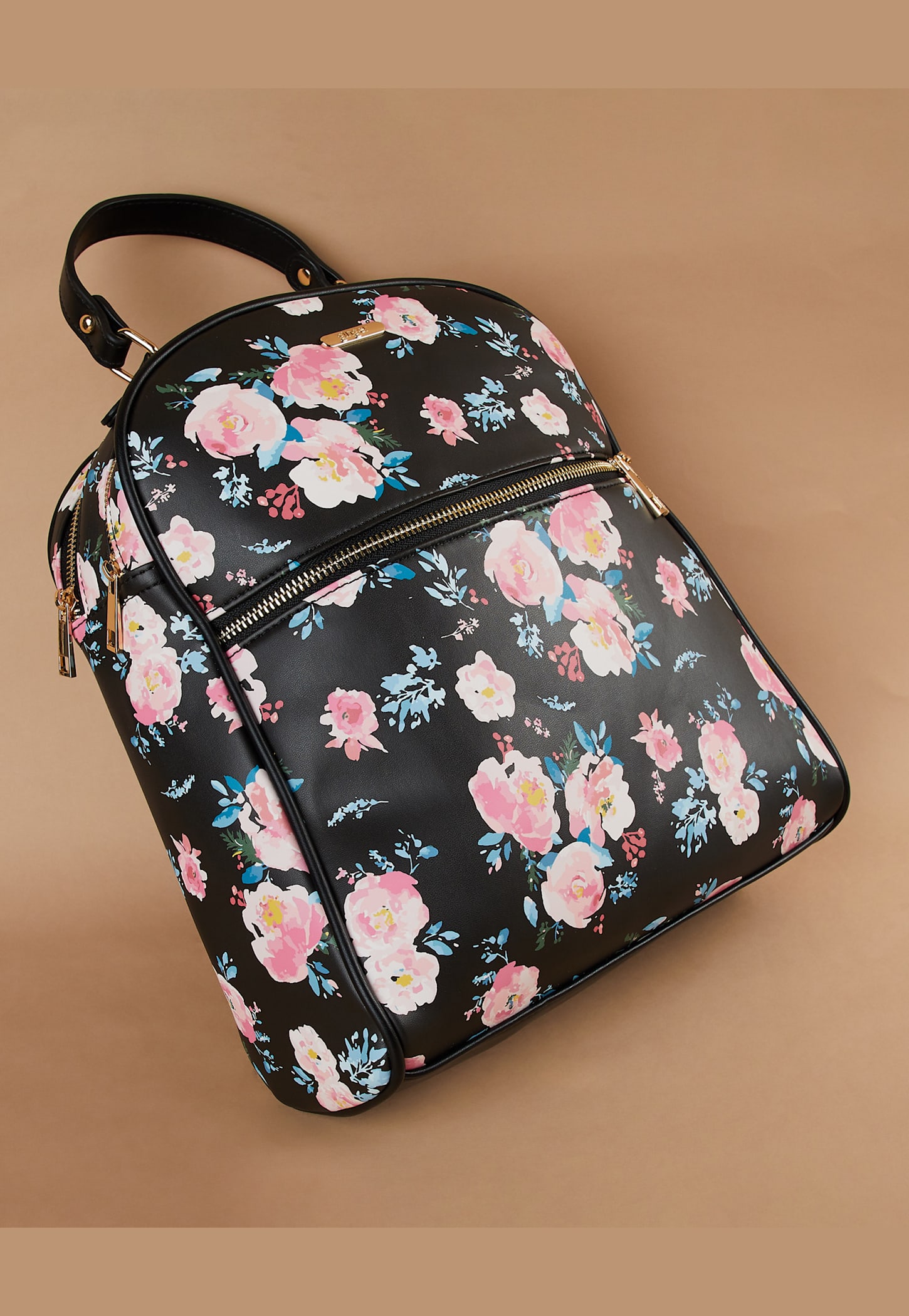 GINGER Floral Print Backpack