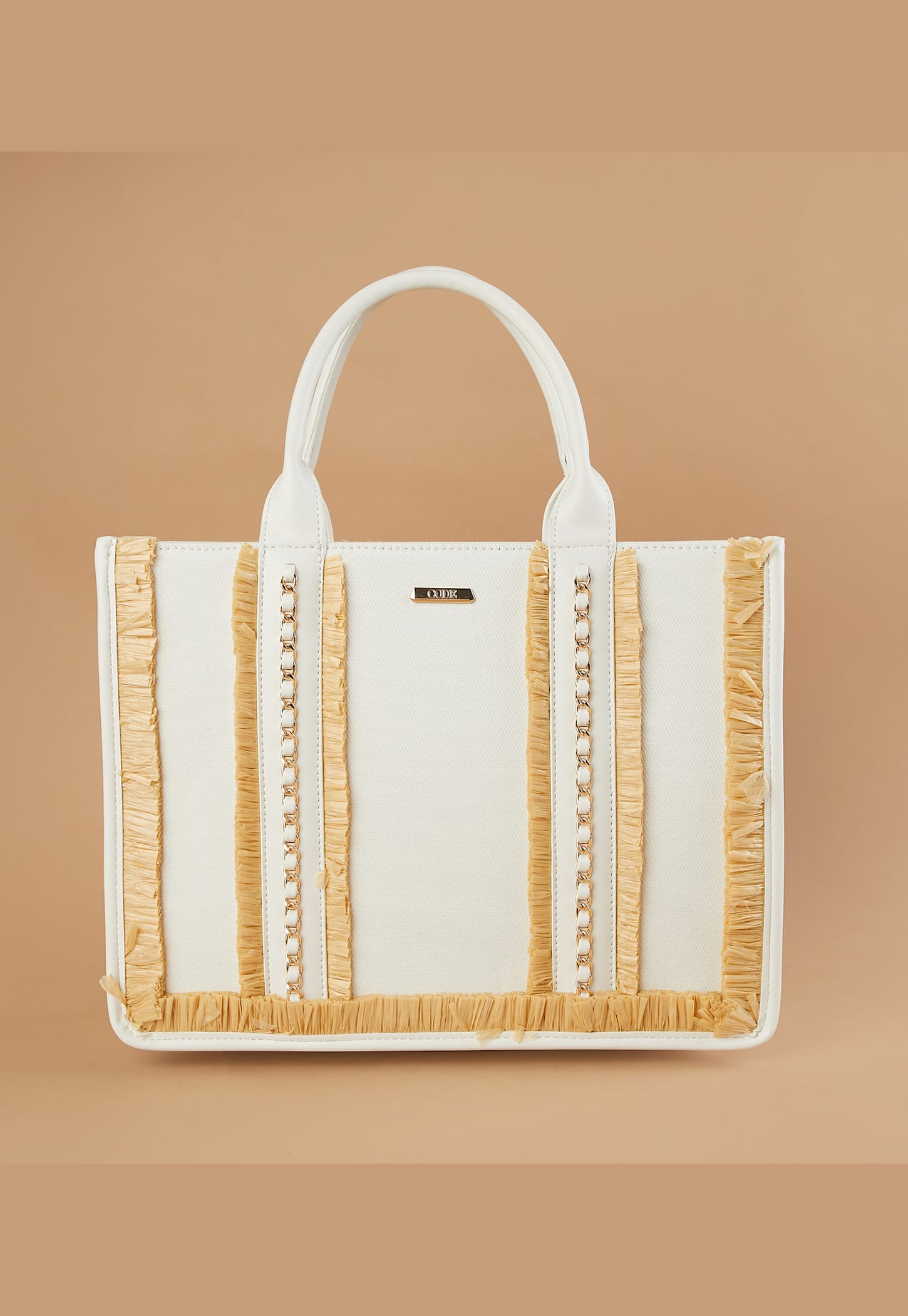 CODE Fringe Detailed Handheld Bag-picture-27