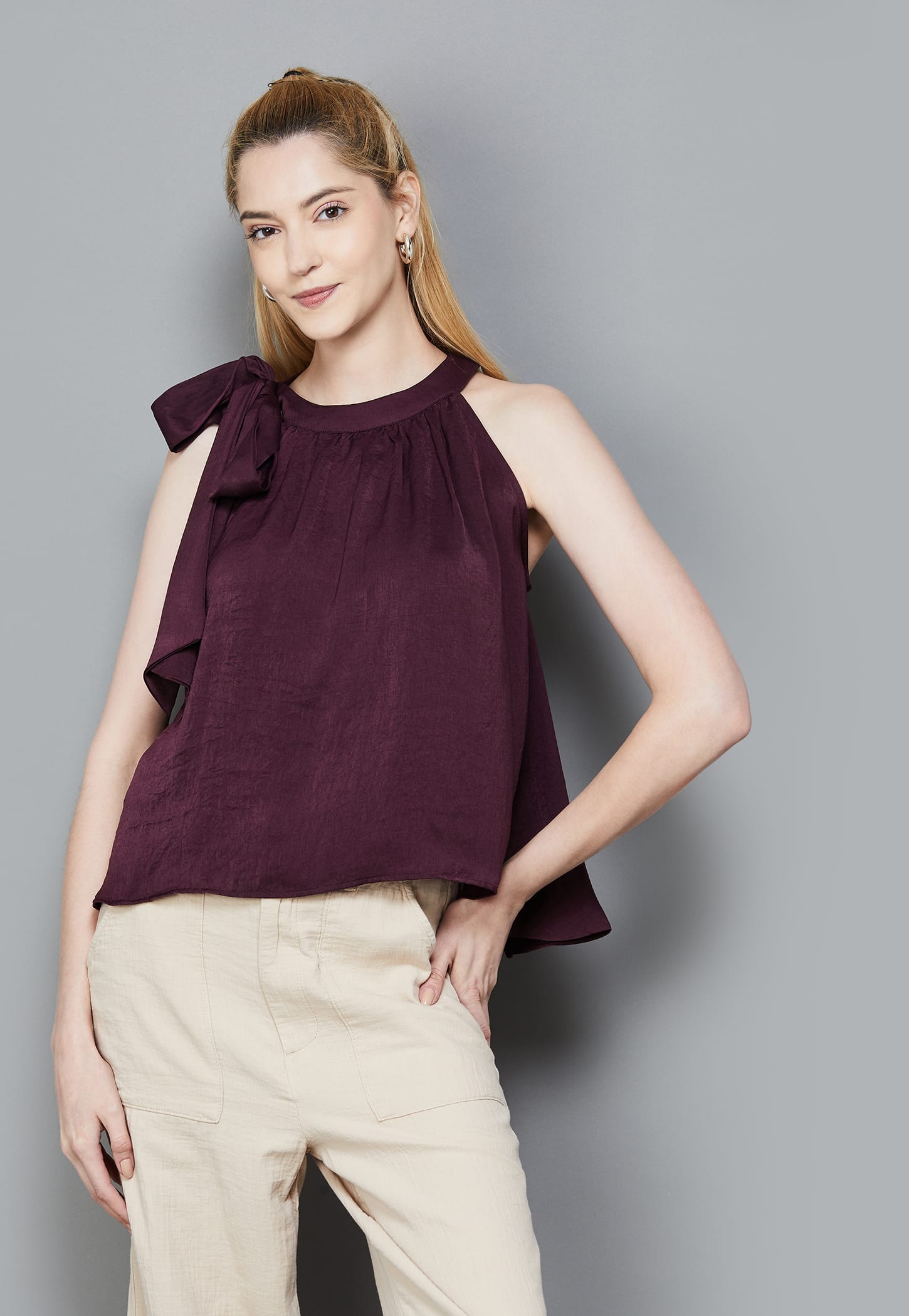VERO MODA Textured Halter Neck Top-picture-26