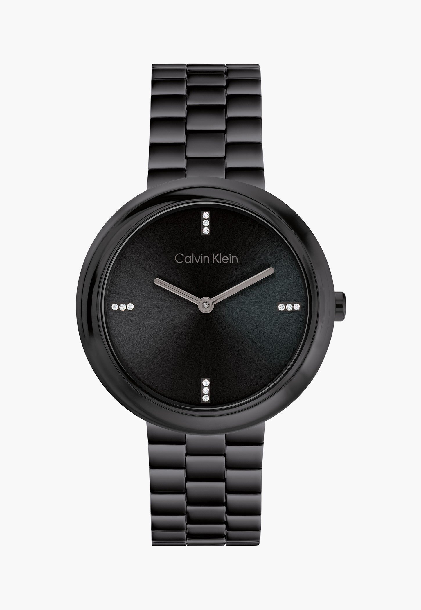 CALVIN KLEIN Twisted Bezel Embellished Analog Watch - 25100096-picture-21