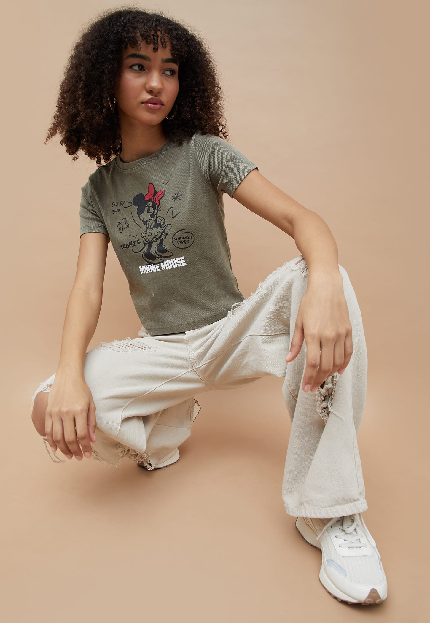 GINGER Minnie Mouse Print T-shirt-picture-49