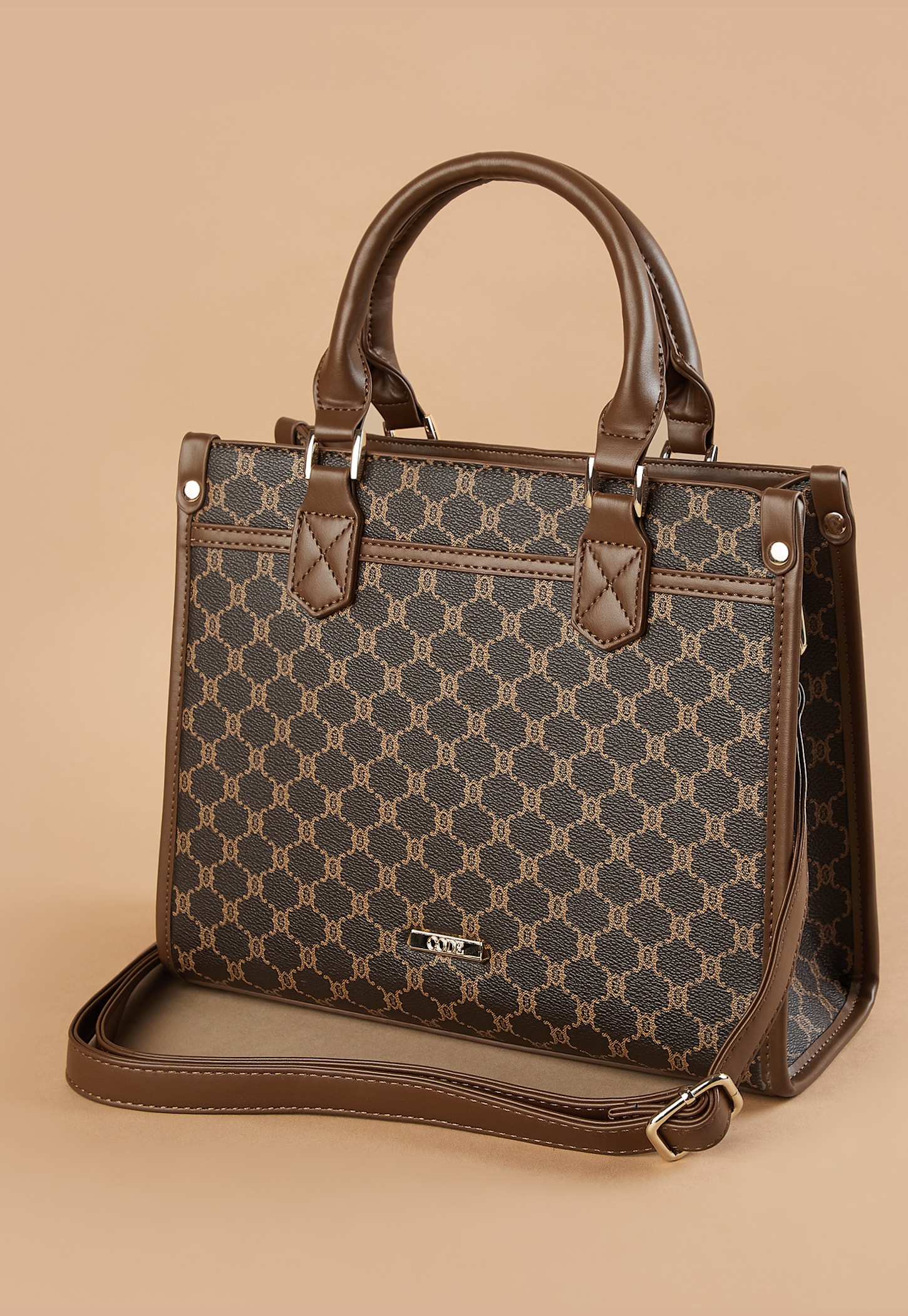 CODE Printed Handheld Bag-picture-28