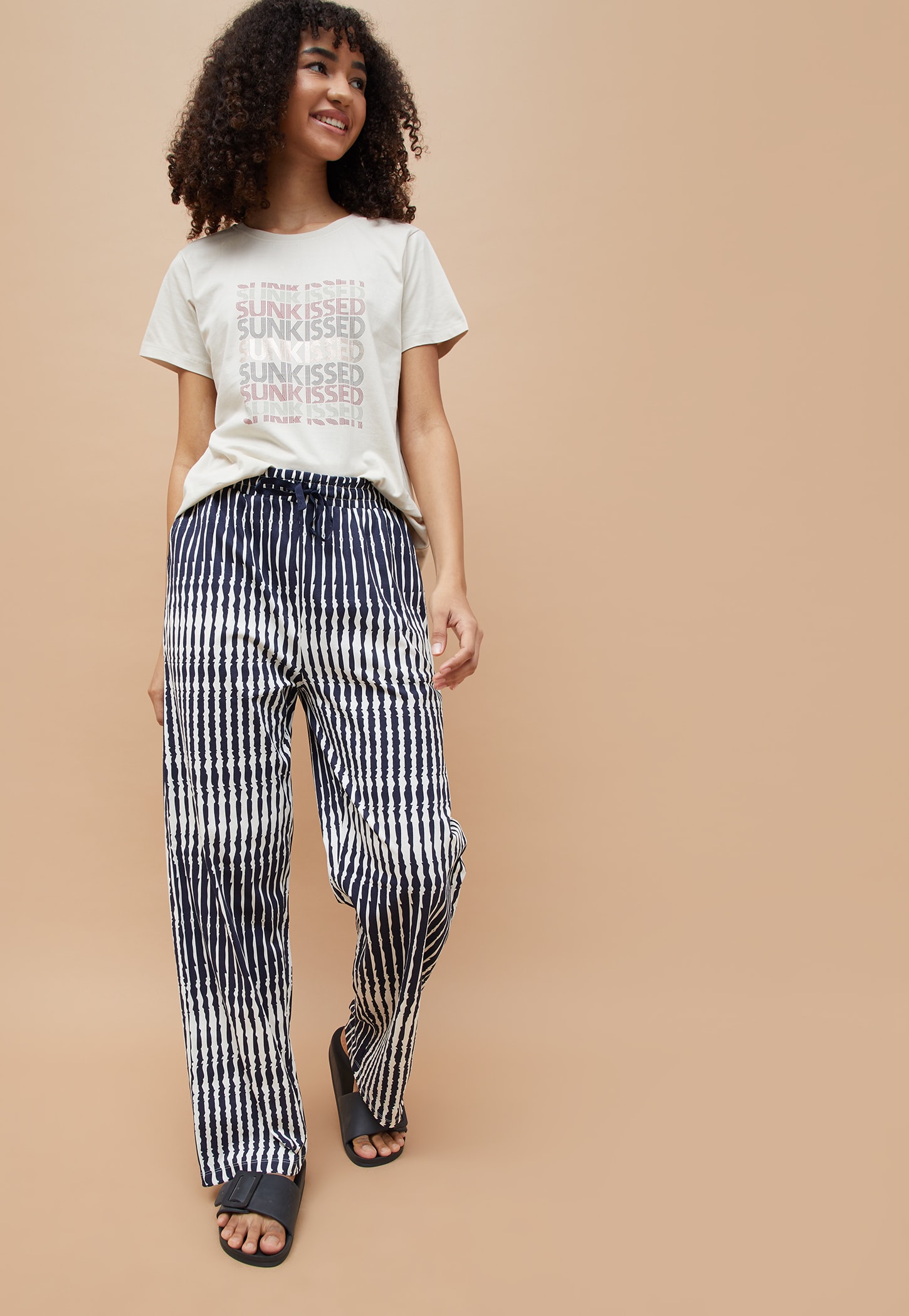 GINGER Printed Lounge Pants-image-9
