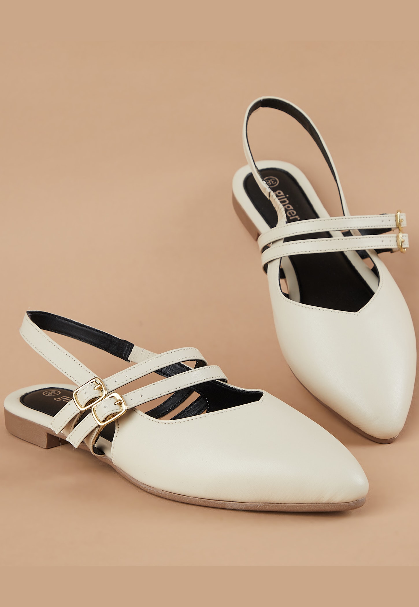 GINGER Pointed Toe Slingback Flats-picture-15