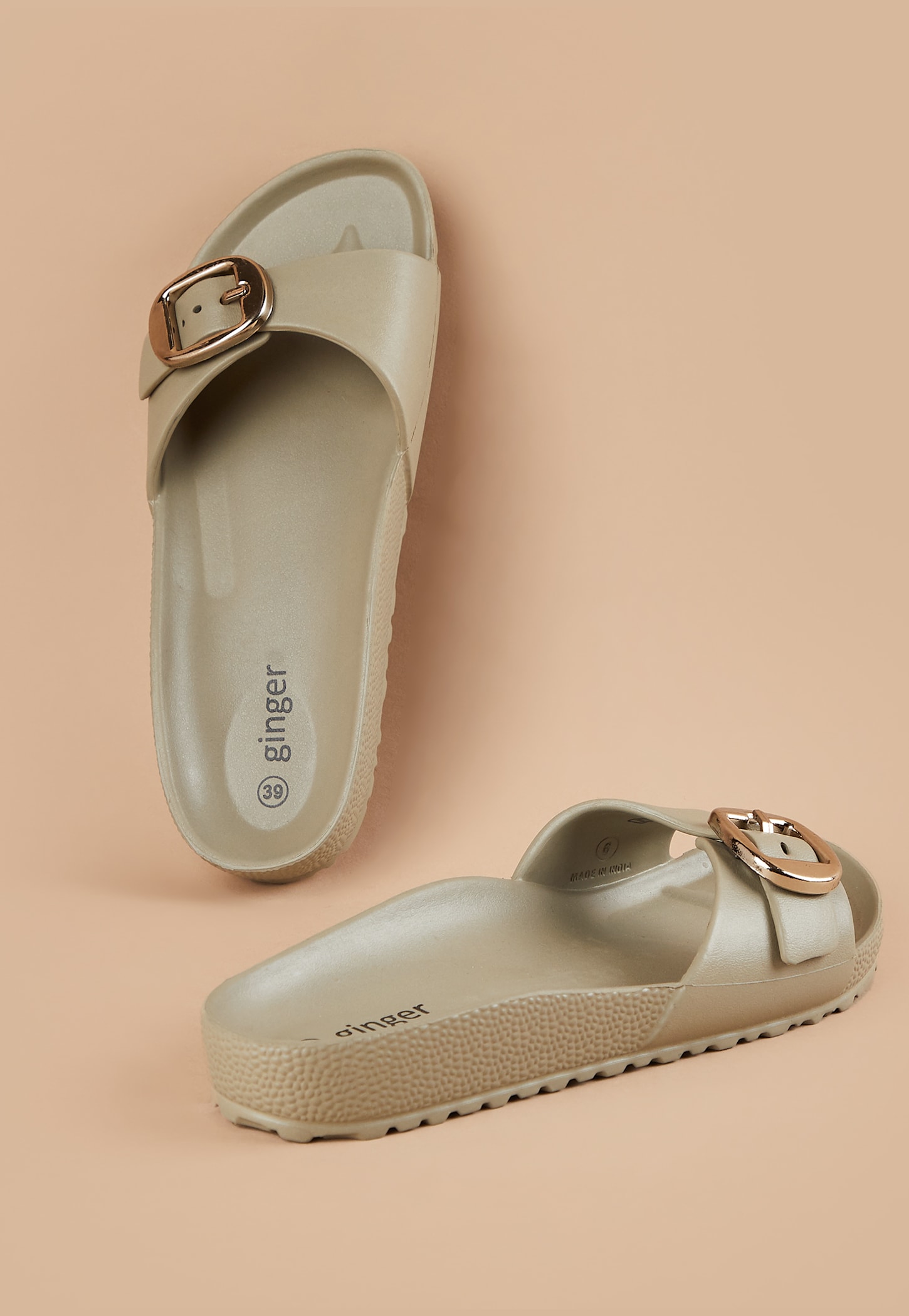 GINGER Metal Buckle Sliders-picture-54