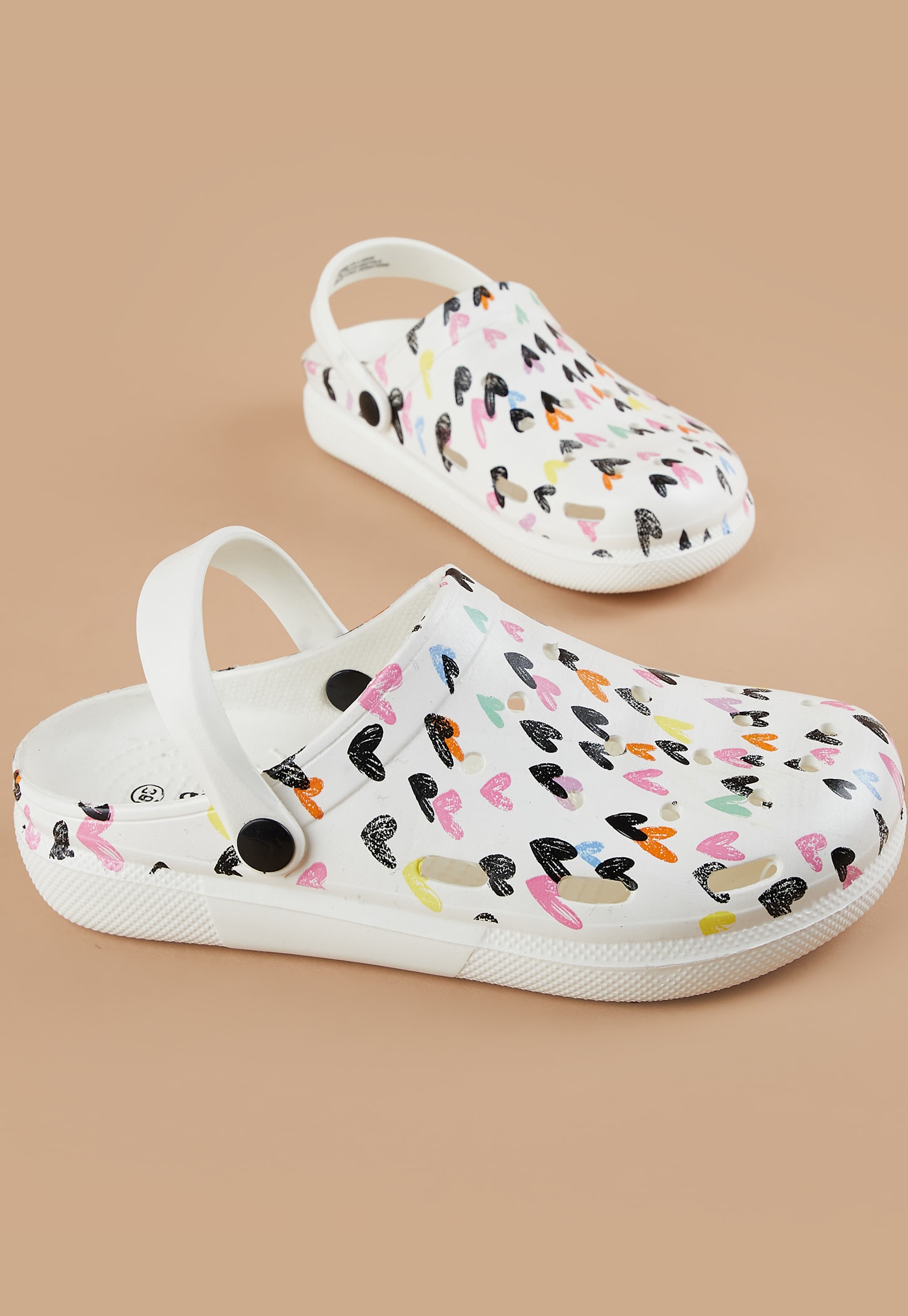 GINGER Heart-Print Clogs-picture-44