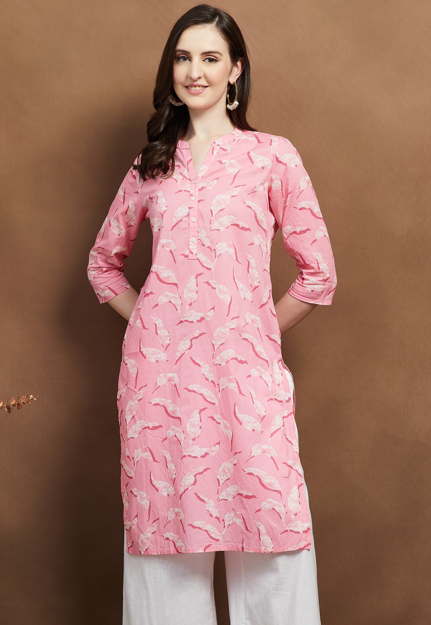 MELANGE Printed Straight Kurta-picture-27