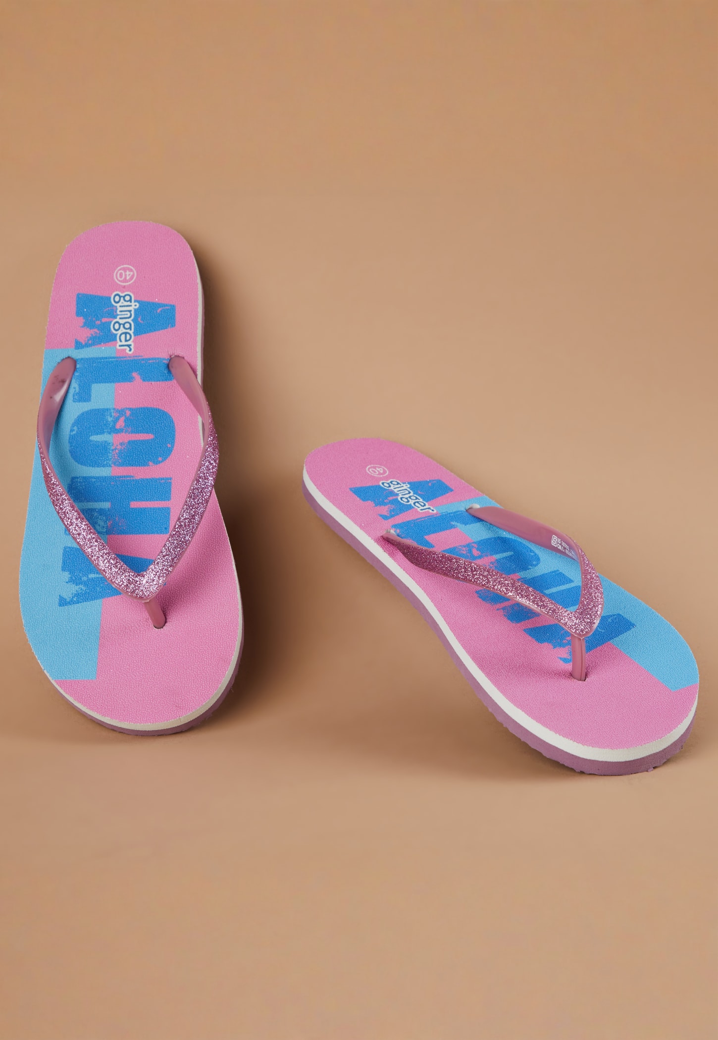 GINGER Printed Flip Flops-picture-21