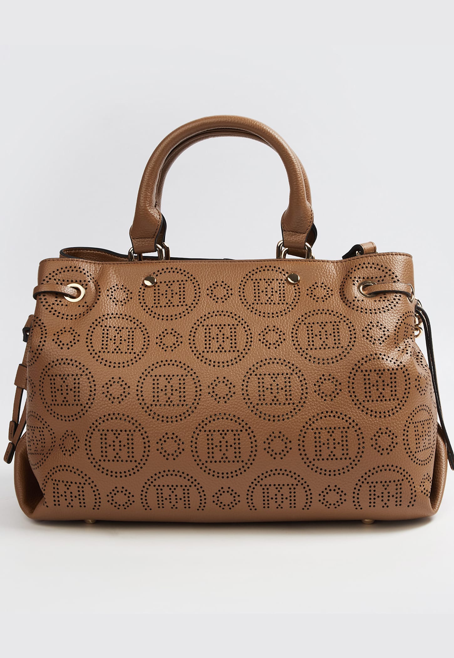 ELLE Perforated Handheld Bag-image-34