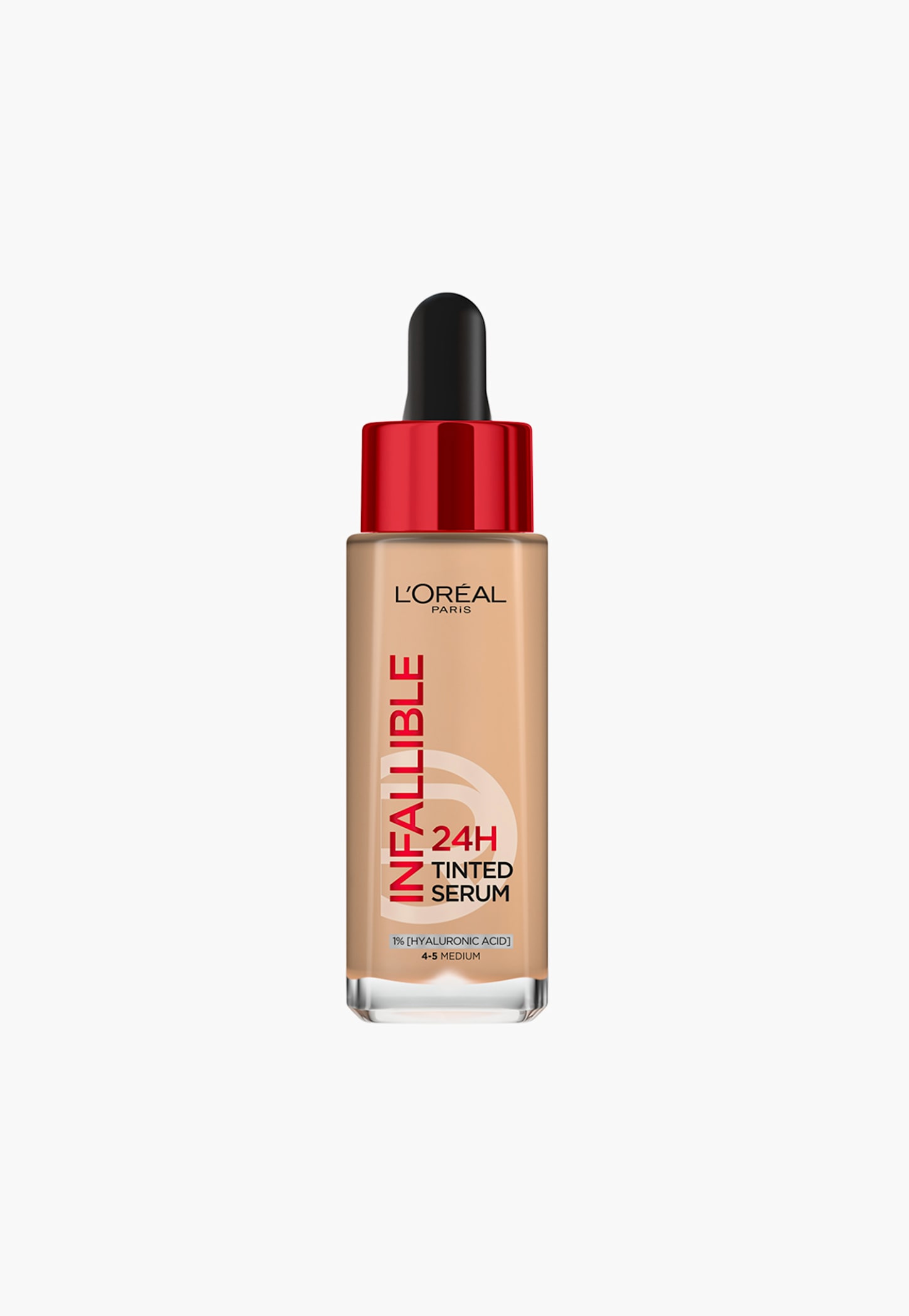 L'OREAL PARIS Infallible 24H Tinted Serum Foundation - 4-5 Medium - 30ml-picture-49