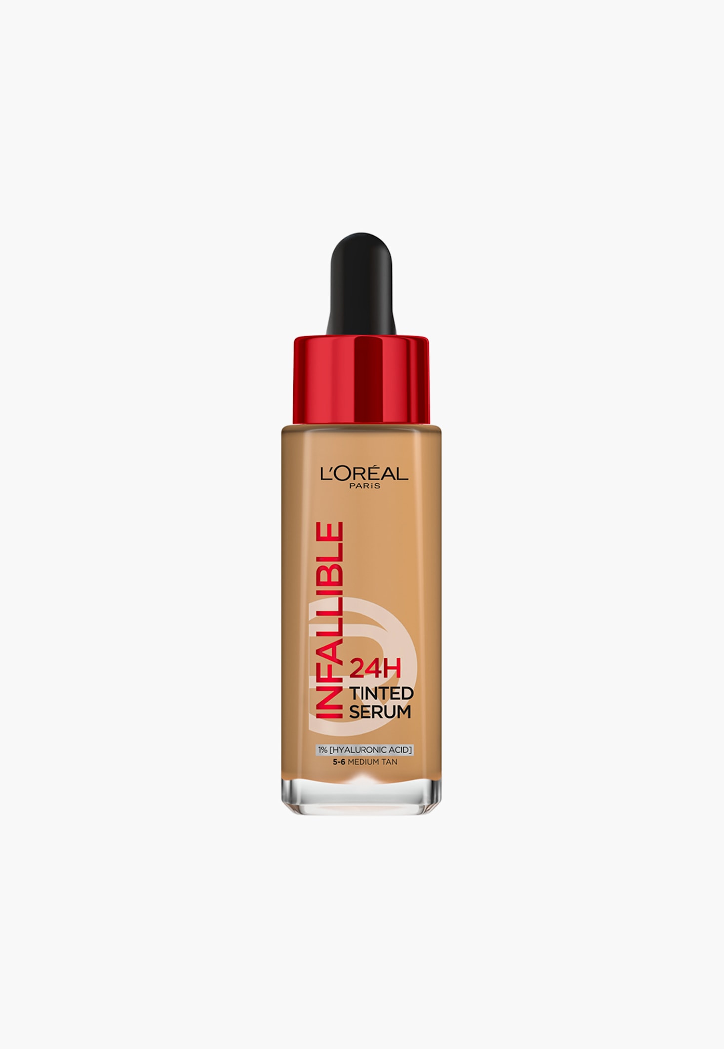 L'OREAL PARIS Infallible 24H Tinted Serum Foundation - 5-6 Medium To Tan - 30ml-picture-53