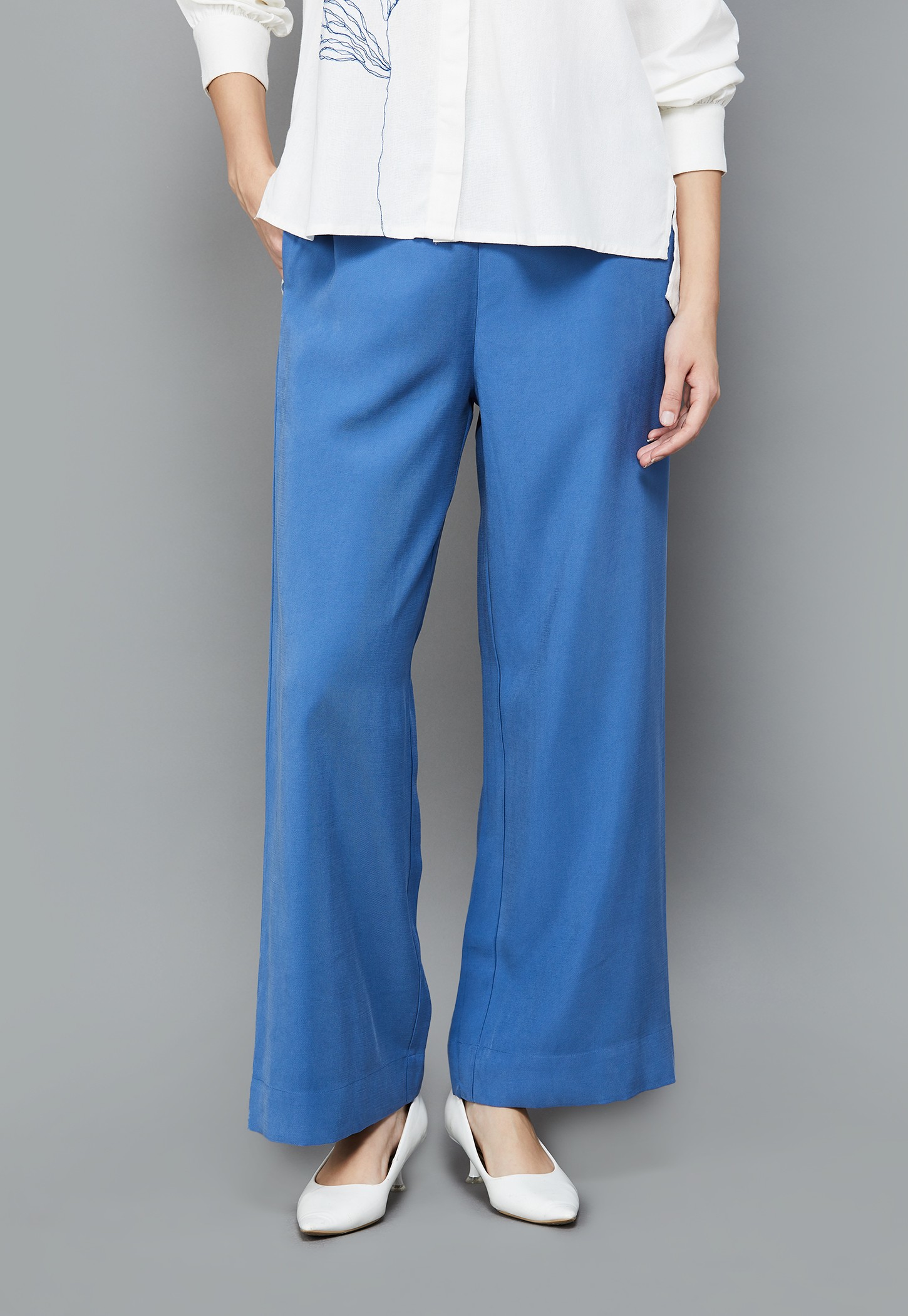 AND Solid Wide Leg Trousers-picture-52