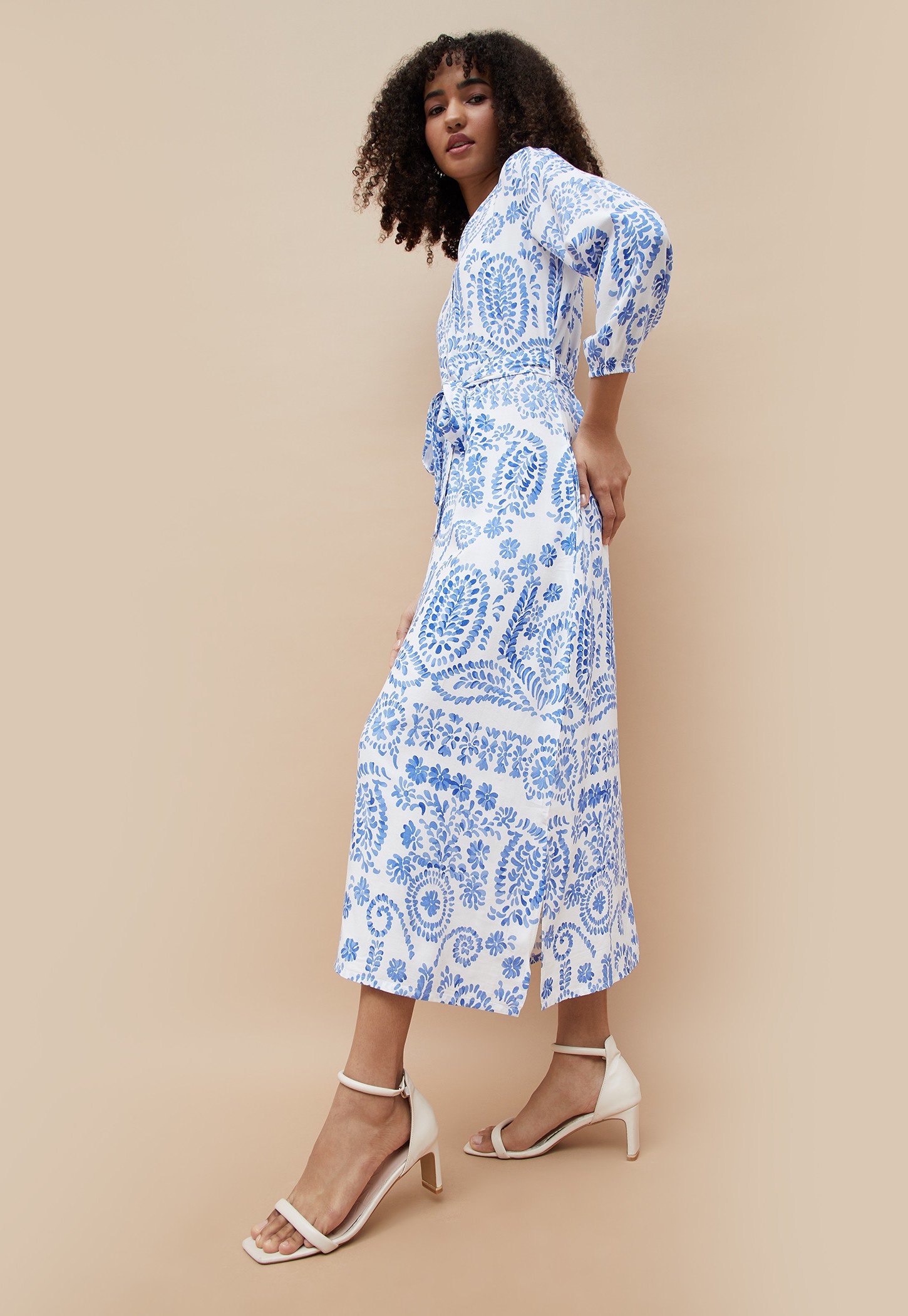 FAME FOREVER Floral Print A-line Dress-picture-23