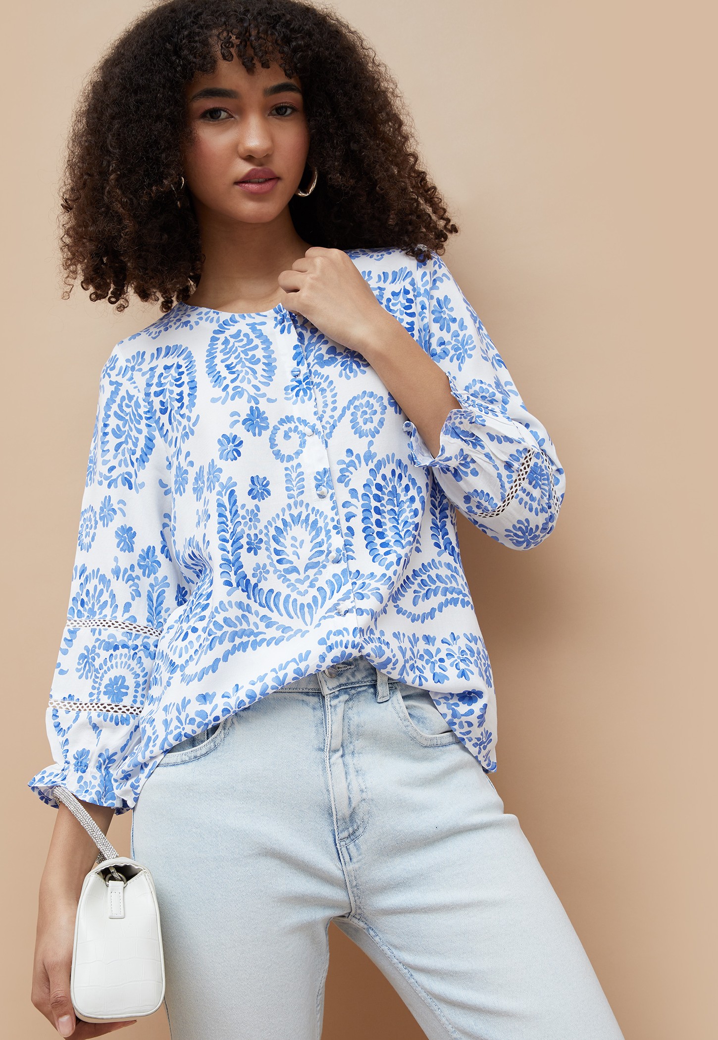 FAME FOREVER Floral Print Top-picture-25