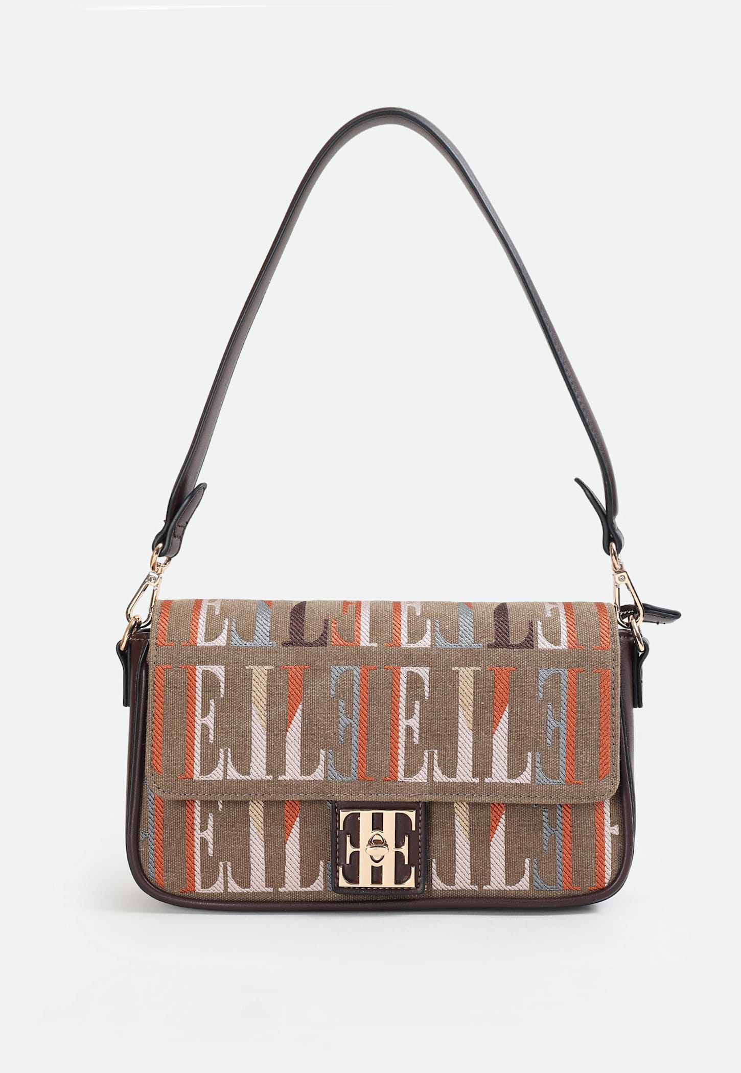 ELLE Logo Embroidered Sling Bag-picture-45