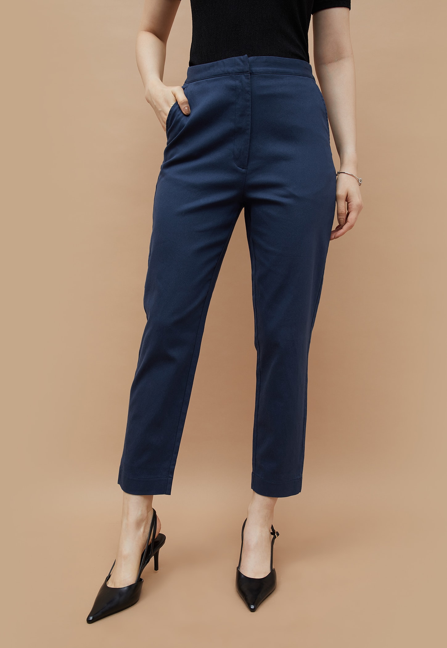 CODE CLASSIC Solid Trousers-picture-19