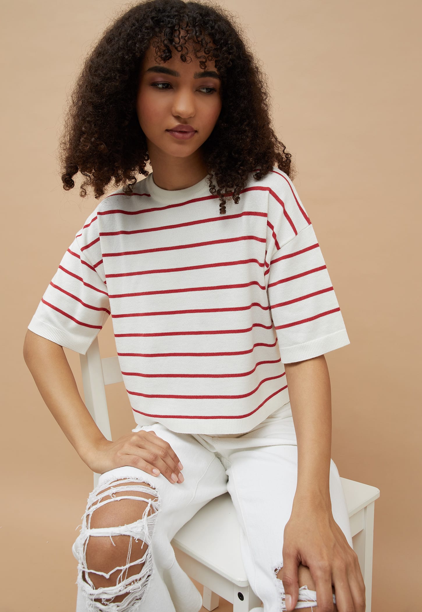 GINGER Striped Top-picture-43
