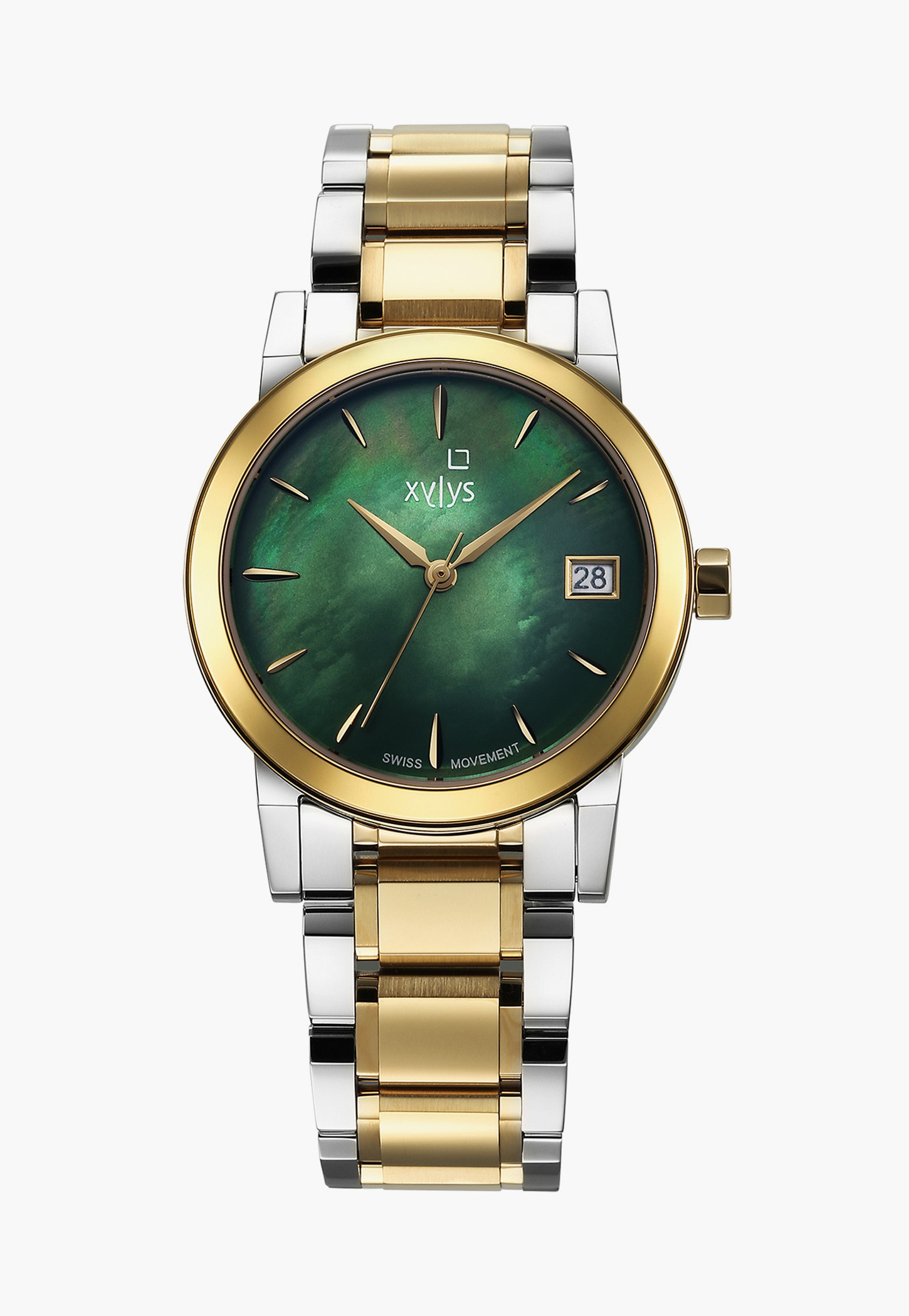 XYLYS Ethereum Mother Of Pearl Analog Watch - NT45021BM01E-picture-26