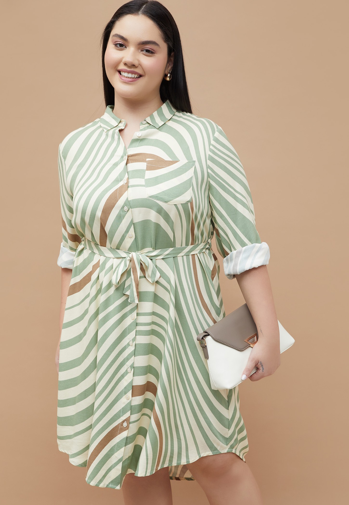 NEXUS Printed Shirt Dress-picture-9