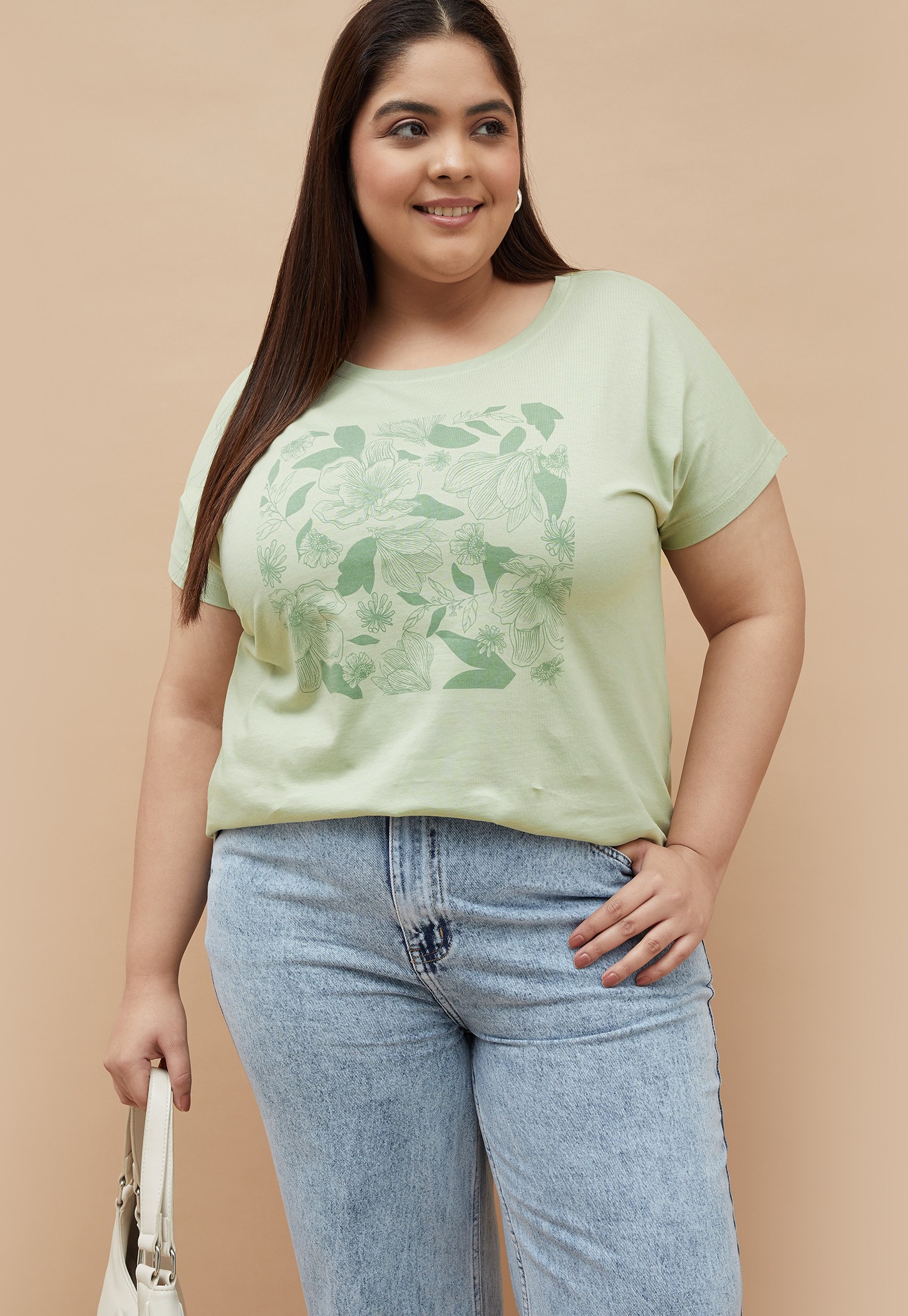 NEXUS Floral Print T-shirt-image-27