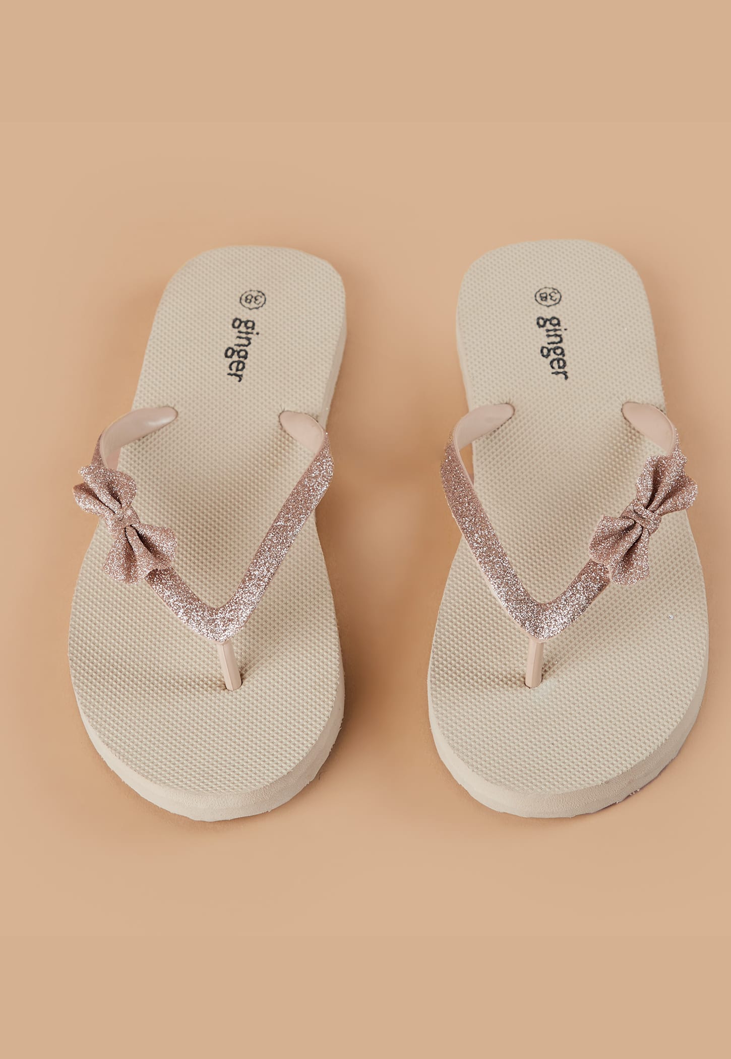 GINGER Bow-Detailed Flip Flops-picture-32